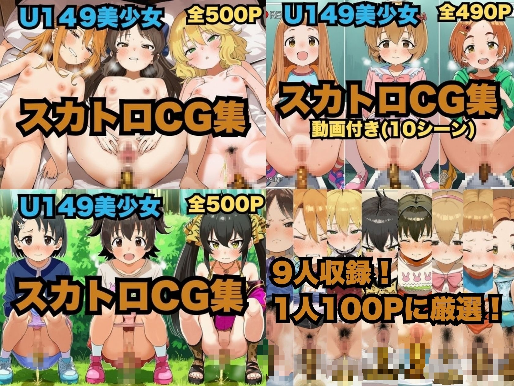 U149スカトロCG集総集編