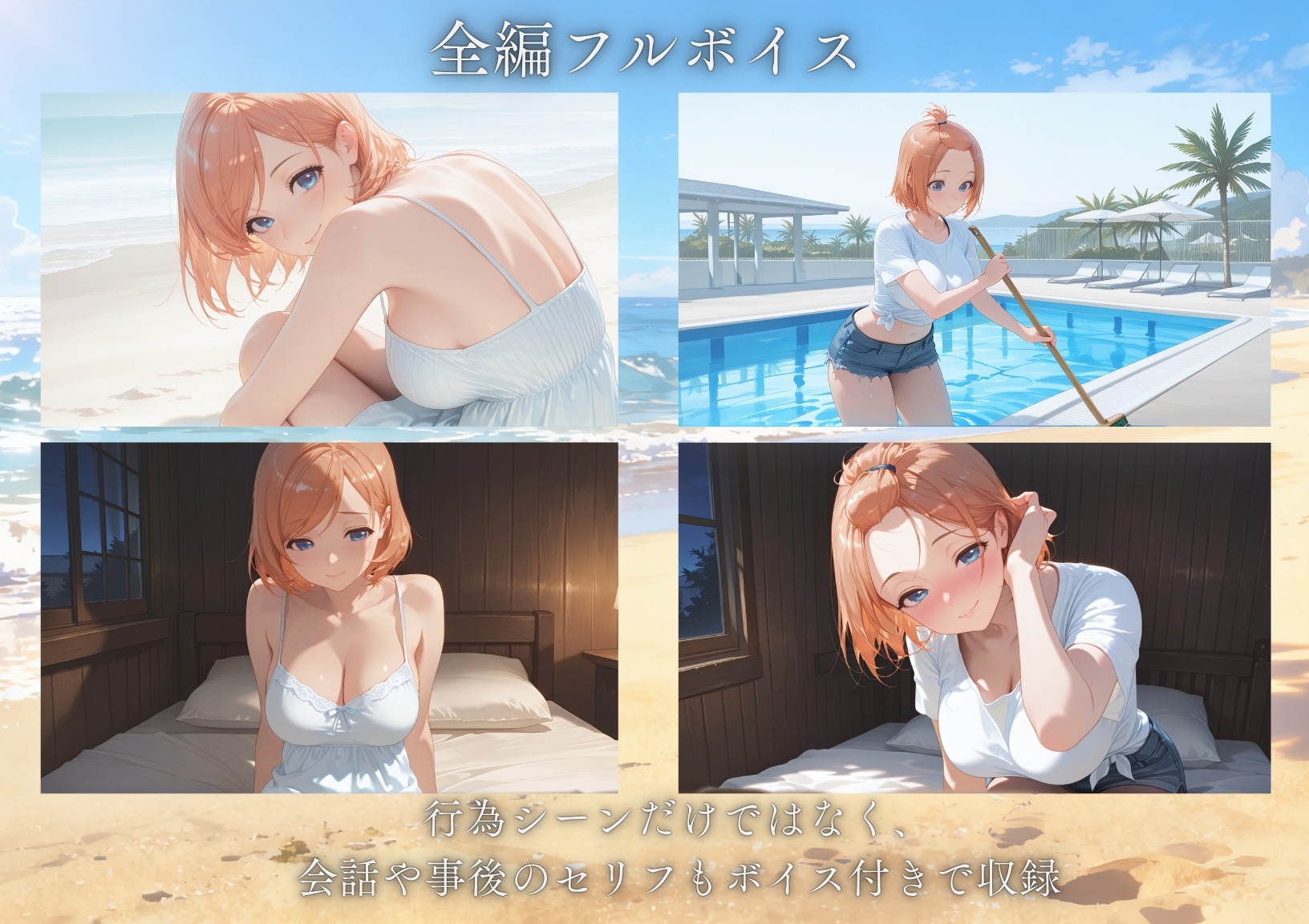 ひと夏の思い出〜童〇の僕は、リゾートバイト先で、年上お姉さんに恋をした。〜