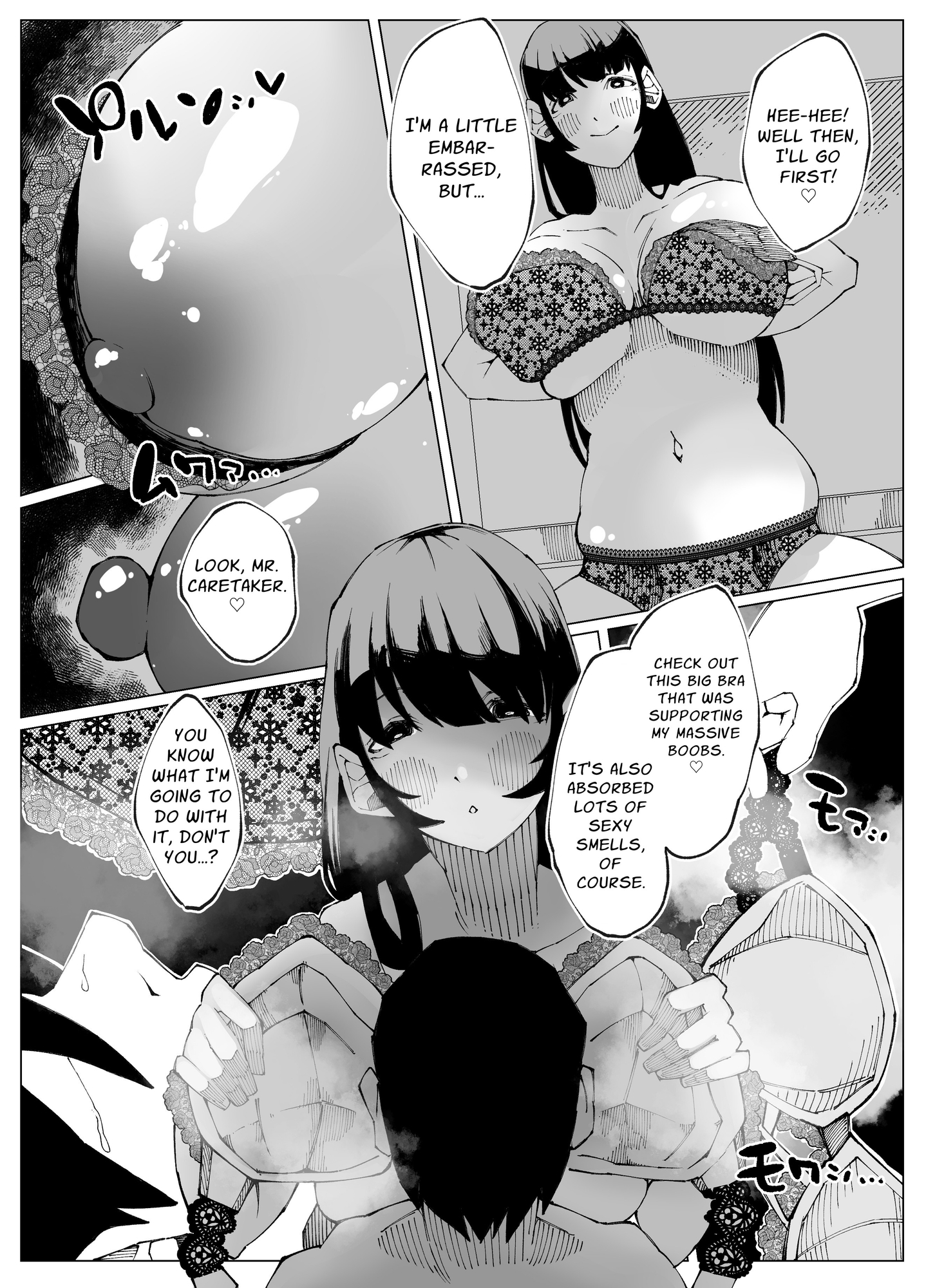 【英語版】発情娘たちのハーレム寮で管理人になった俺。2 – Preview 3