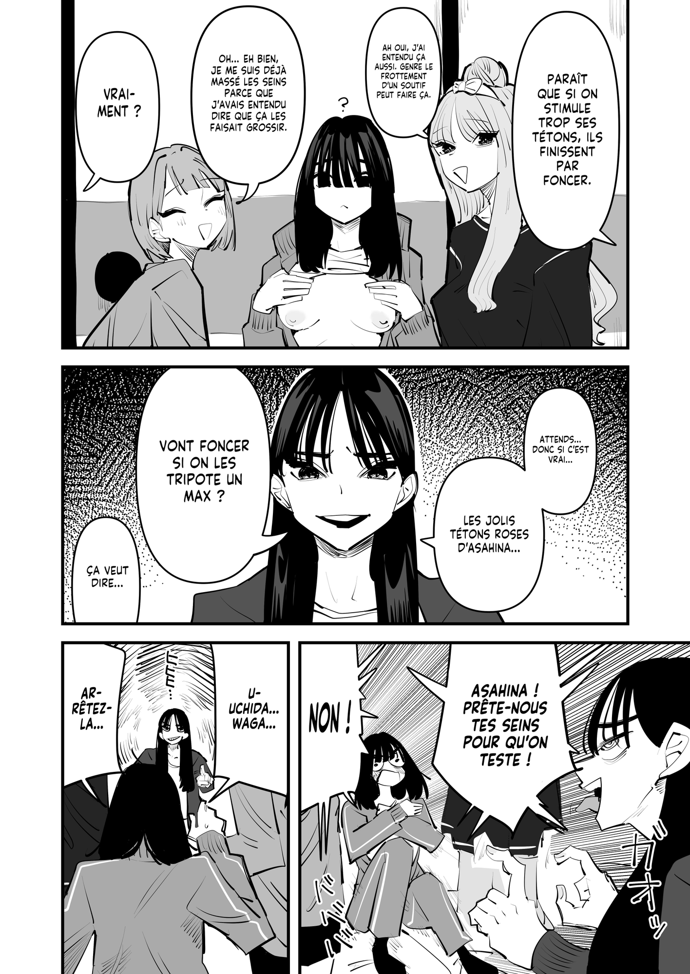 【フランス語版】陰キャのくせに乳首が綺麗なピンク色なの生意気なんだよ! – Preview 4