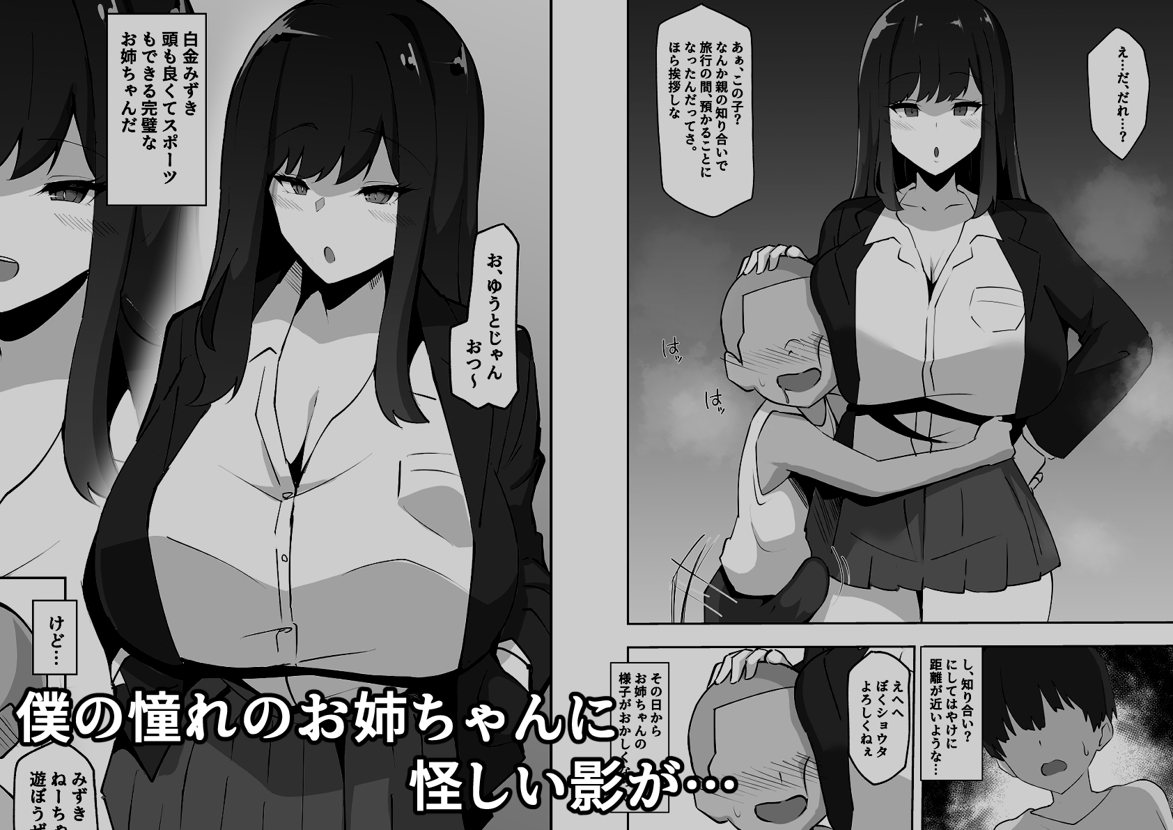 憧れのお姉ちゃんはエロガキのオナホ