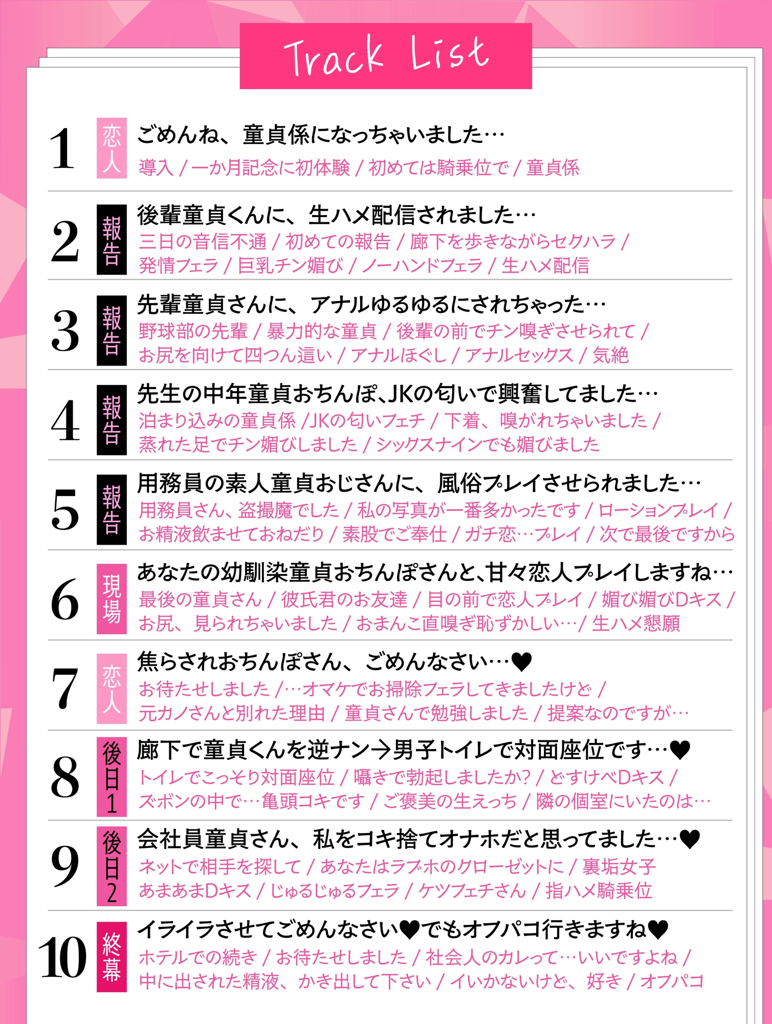【清楚×NTR報告】生ハメは童貞係のお仕事です～生徒会長彼女の寝取られ報告～【淫紋パッチで嫌でも発情♡】 – Preview 6