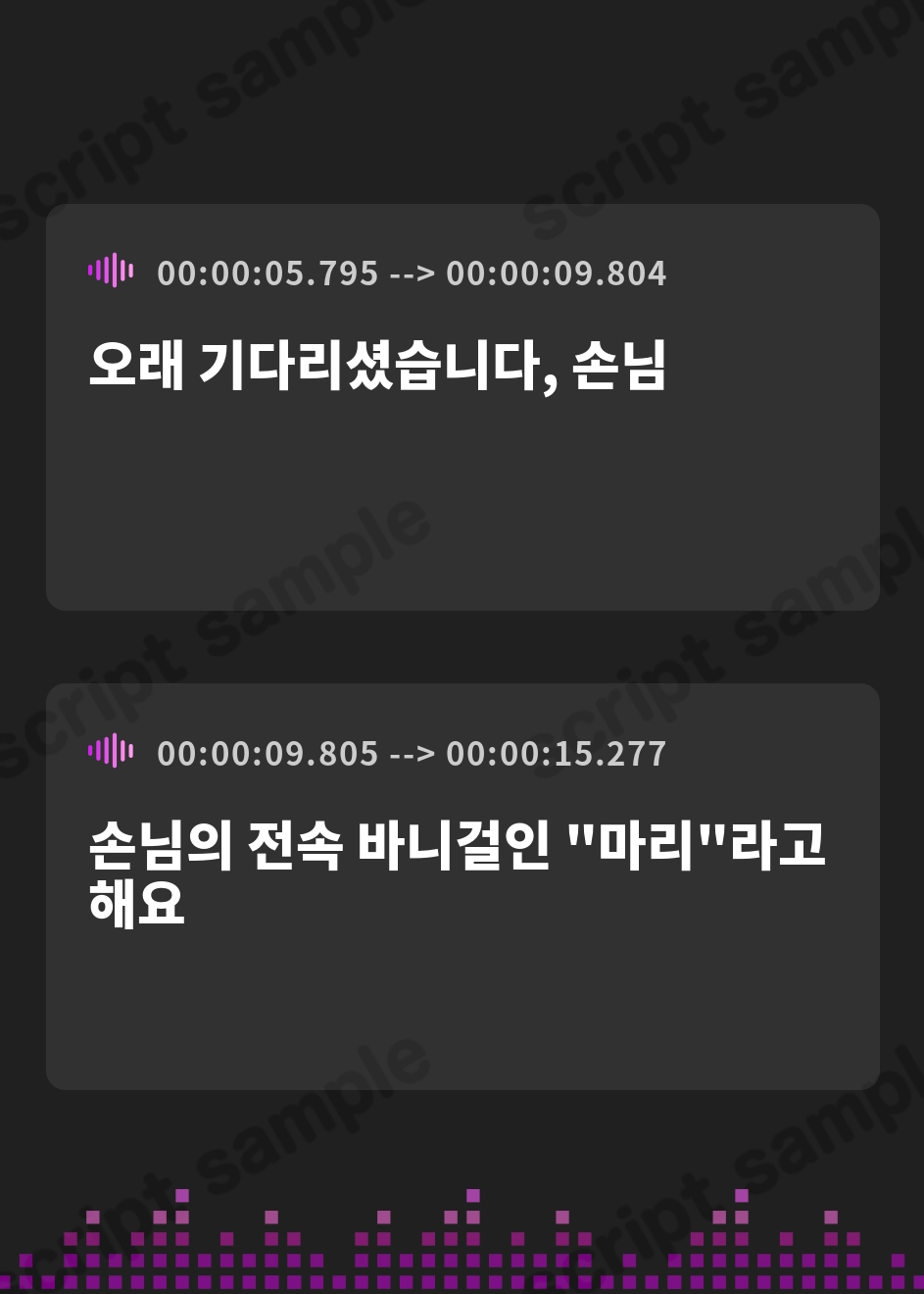 【韓国語版】【密着淫語囁き】Wバニー媚び媚びおまんこ♡ ～お客様専属デカ乳ドスケベバニーの濃厚密着ハーレムご奉仕♡～【KU100】