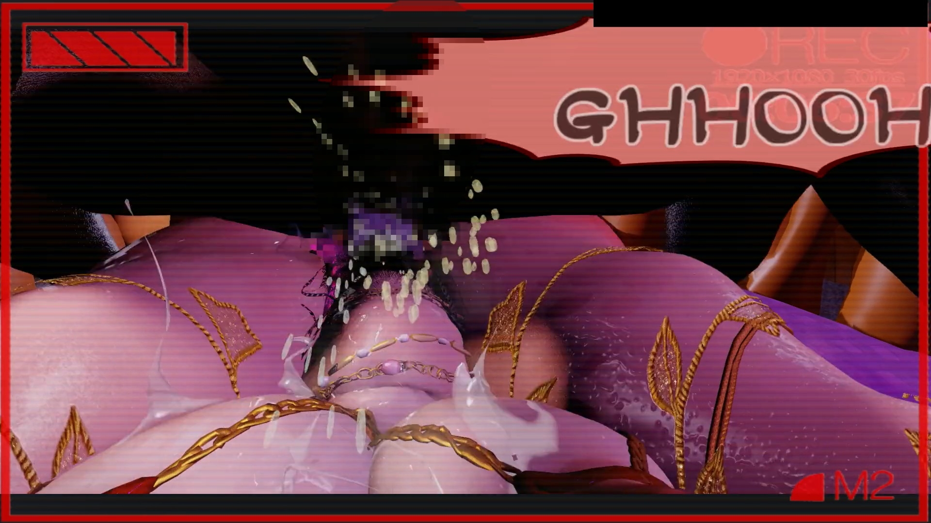 【NTR】To protect you...Chapter2 Bursting Tits Fighter Defeated by a Group of Arm-Sized Huge Cocks in a Massive Orgy【Oho Moans Orgasm】