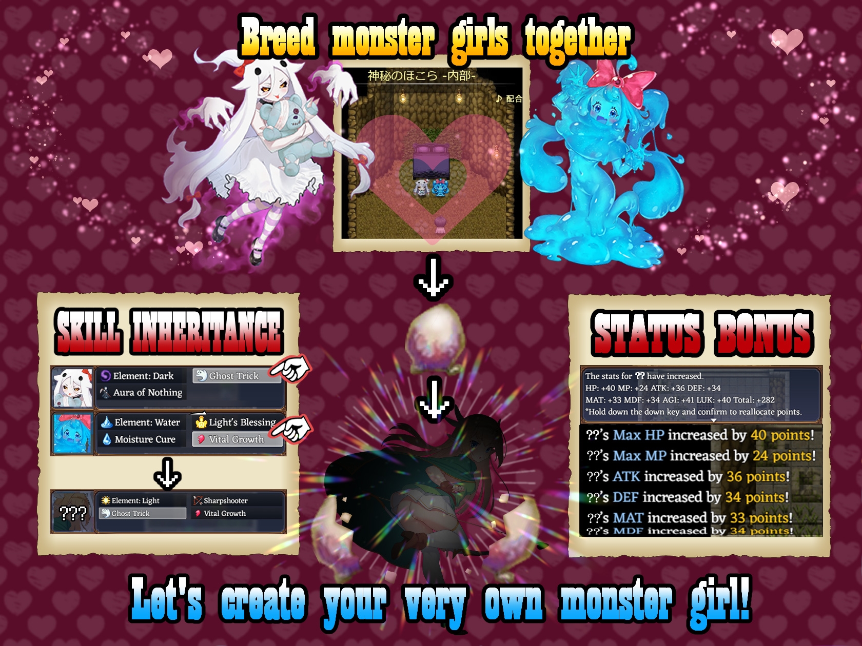 Monster Garden: Monstergіrls Labyrinth