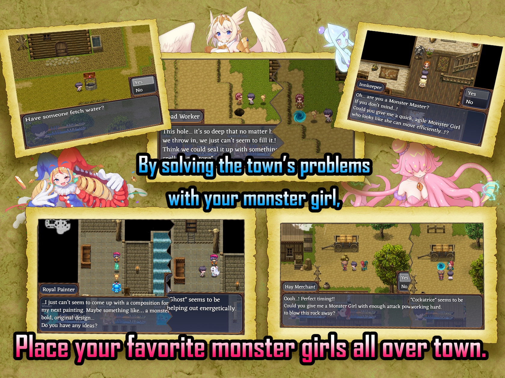 Monster Garden: Monstergіrls Labyrinth