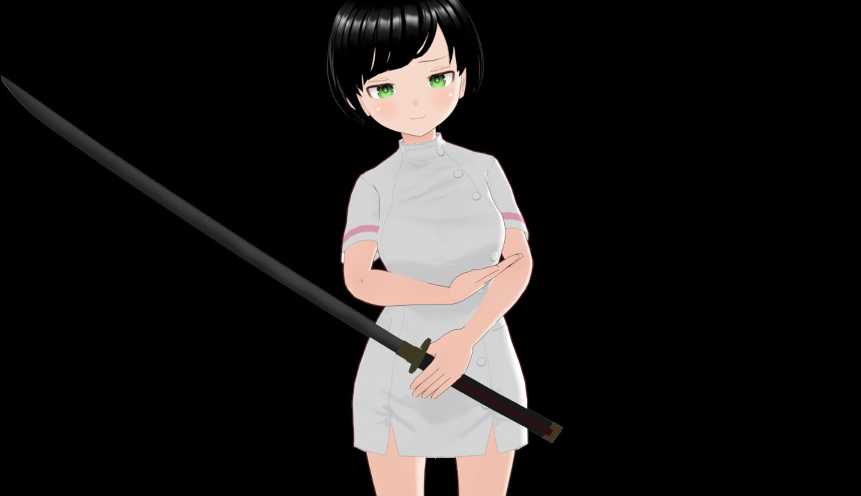 ナース服と日本刀に触れてはいけない