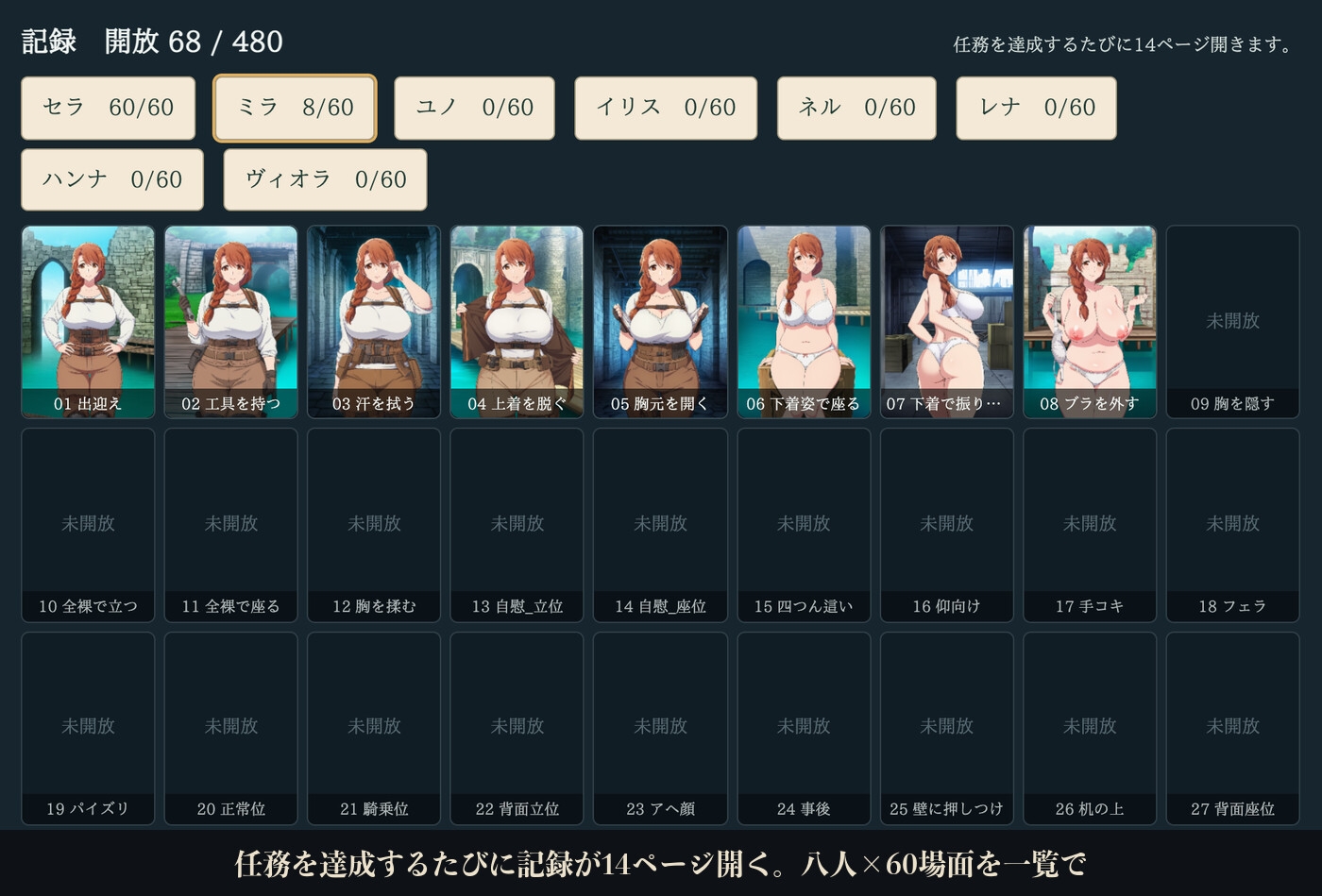 女傭兵たちの秘密任務