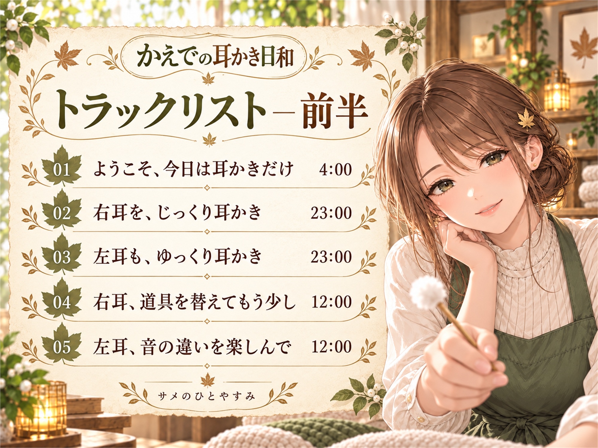 かえでの耳かき日和 — 何もしなくていい、ふたりの二時間 – Preview 3