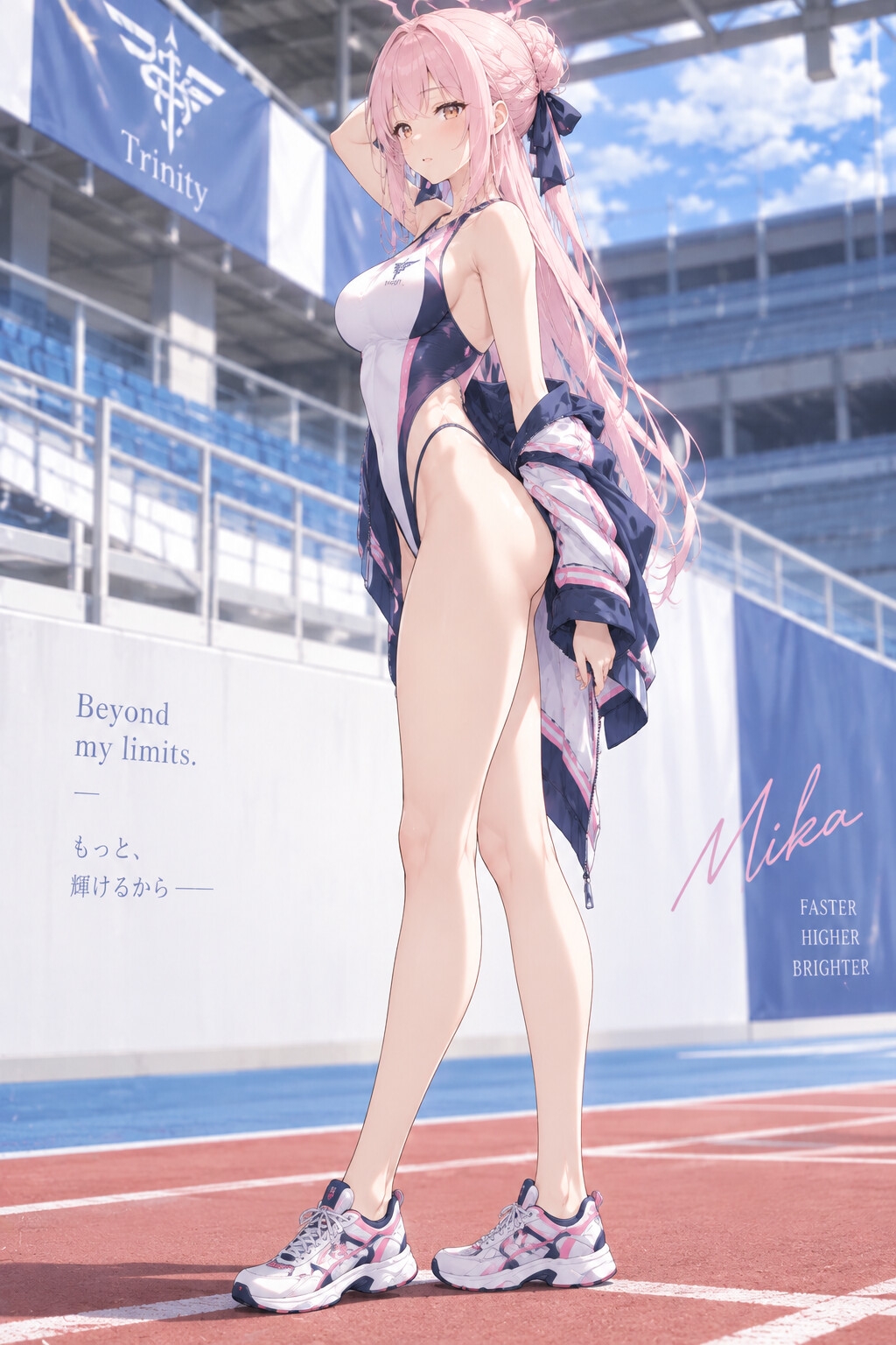 ミカスポーツウェア画像集 ハイレグウェア編