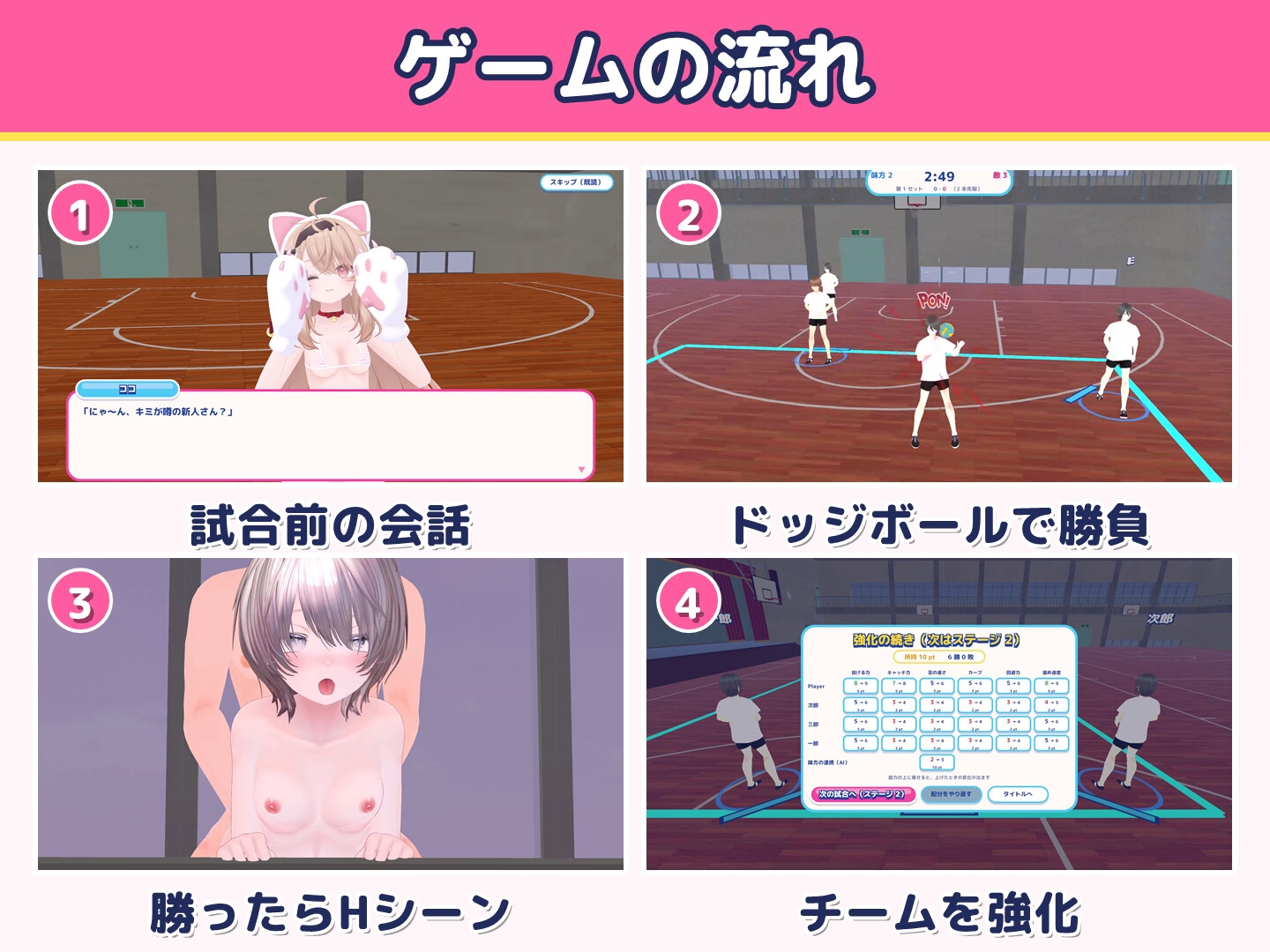 ドキドキ♡ガールズドッジ！