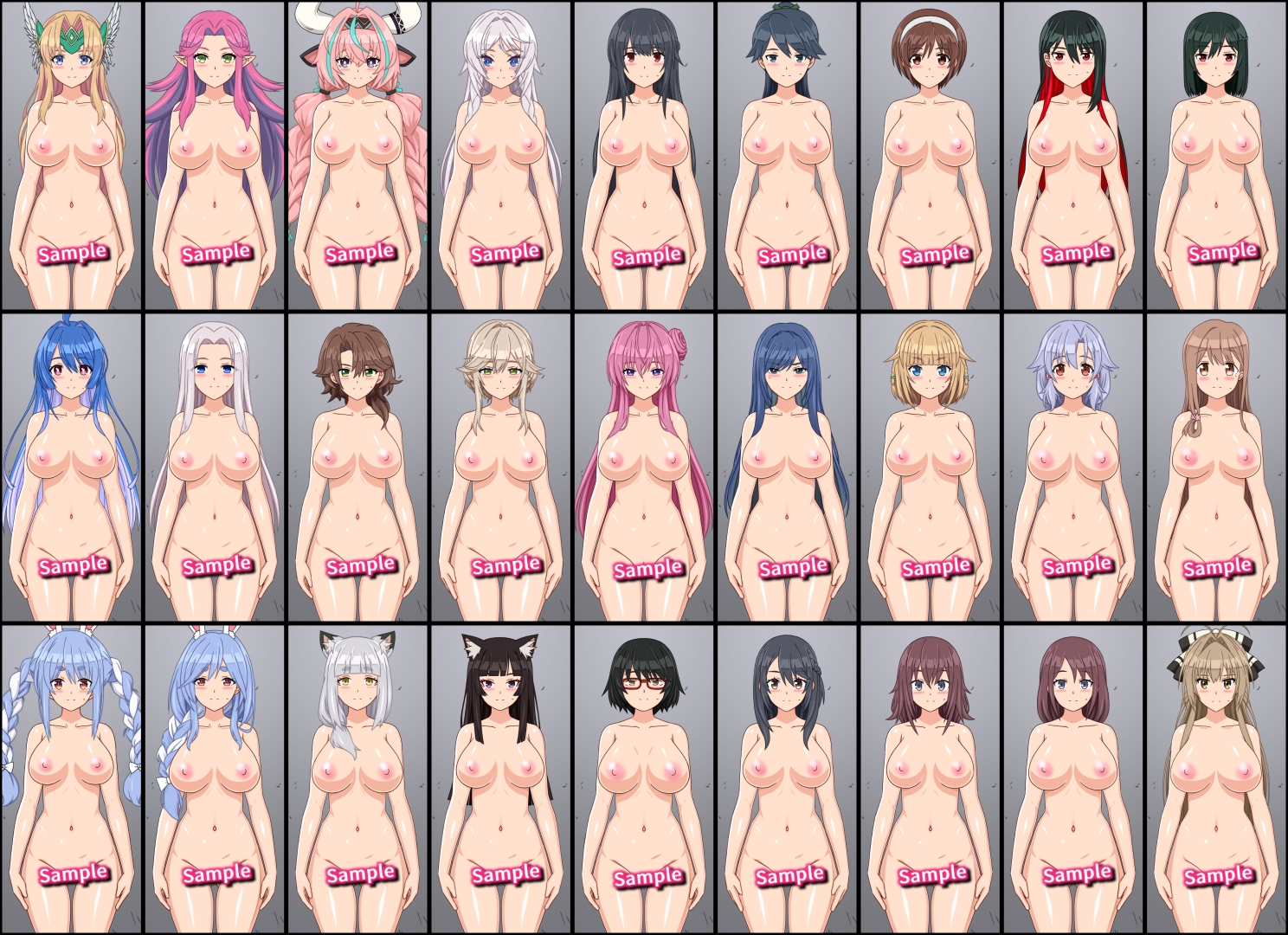 27人のパイパンヌードの女の子を「みつめえっち」したい人向けのCG集2026-ZEHN- – Preview 3