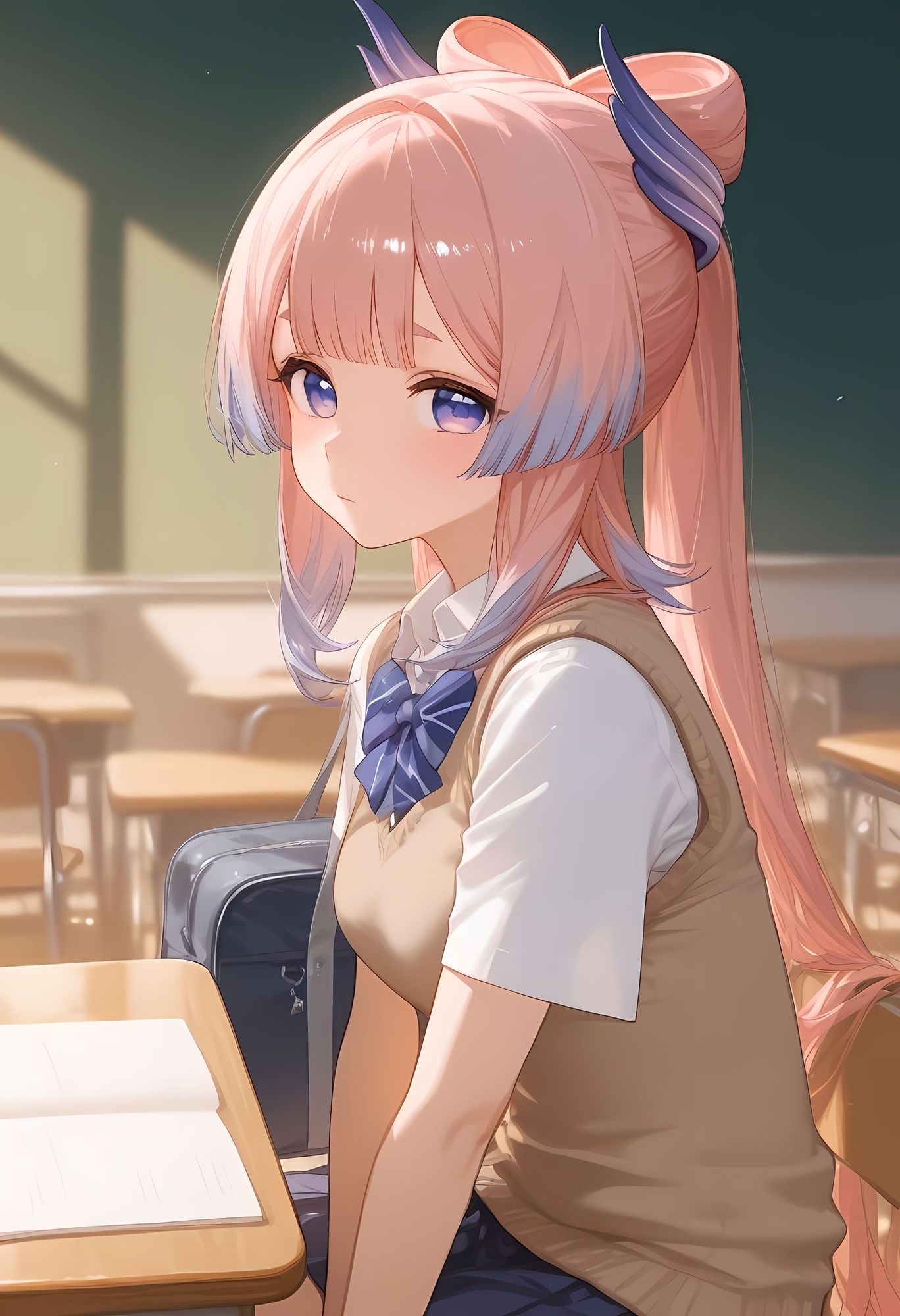 [6分アニメ付き♡(SE・ボイス付き)]珊◯宮心海一緒に暮らす(学校編)[アナル含む]/珊◯宮心海同居日記(學校篇)[包括肛交]