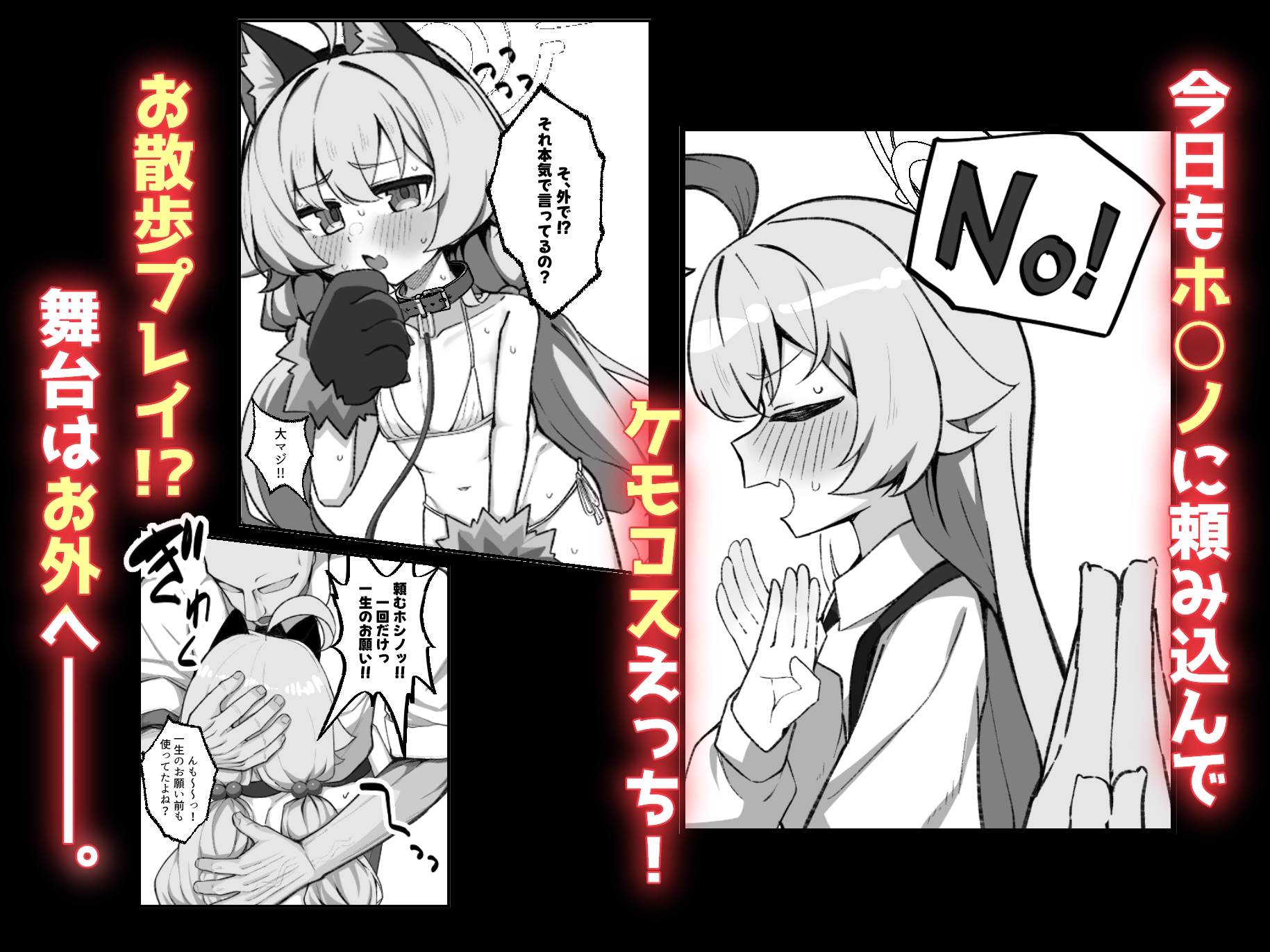ホシノとペット性活-お散歩編-