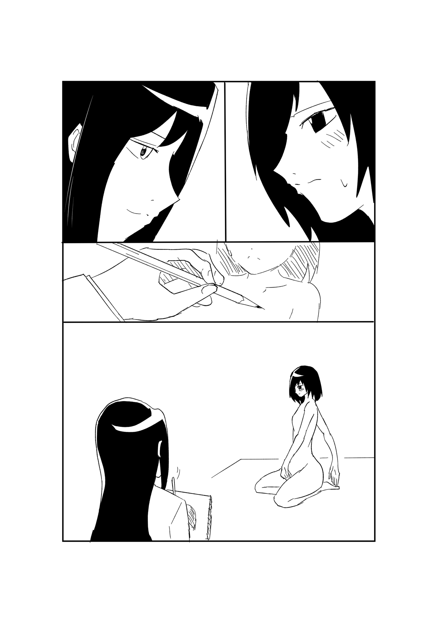 黒木先輩は後輩女子のヌードを描きたい1 – Preview 10