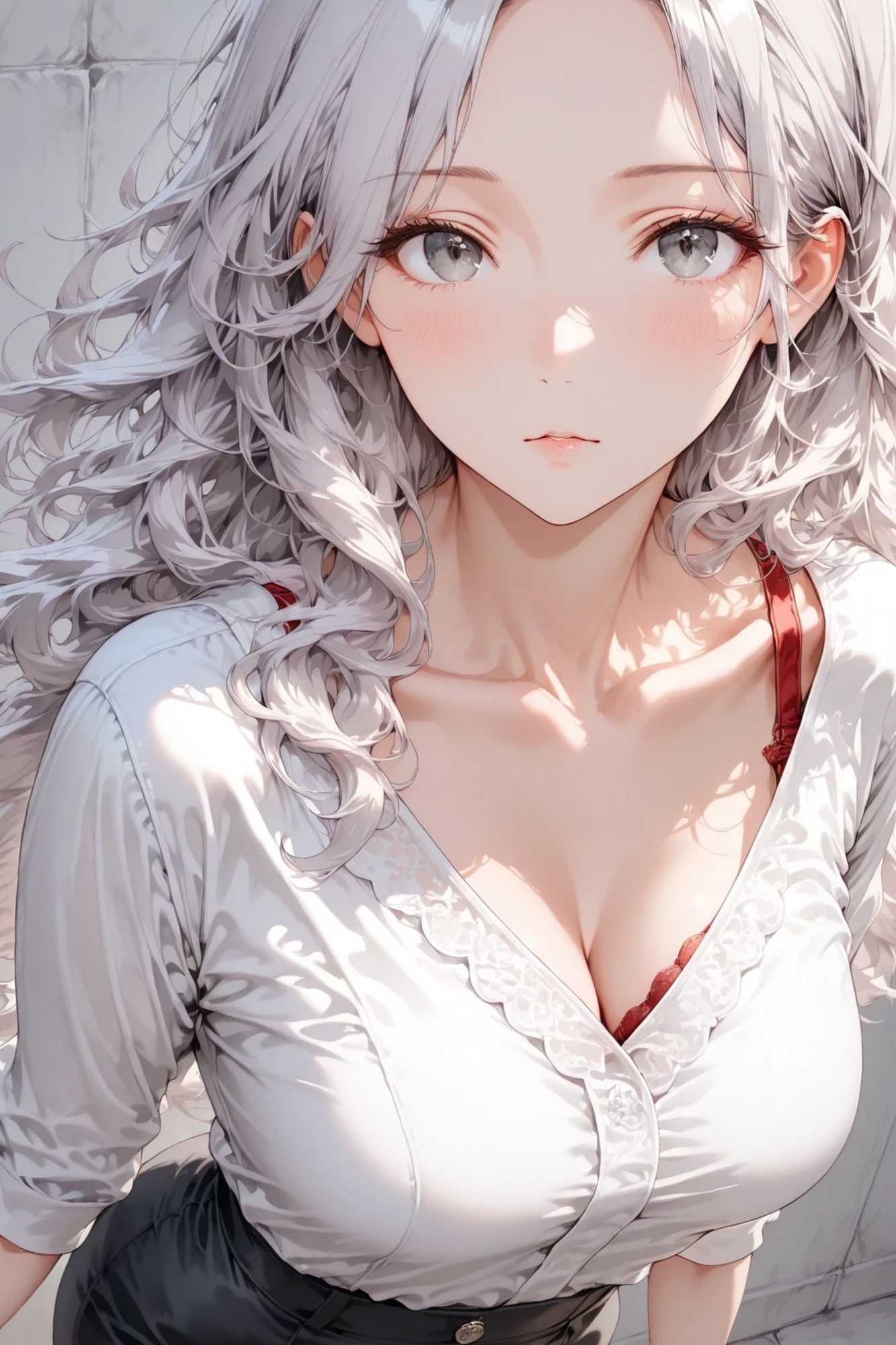 紫苑 - 白い壁 - ヌードイラスト集
