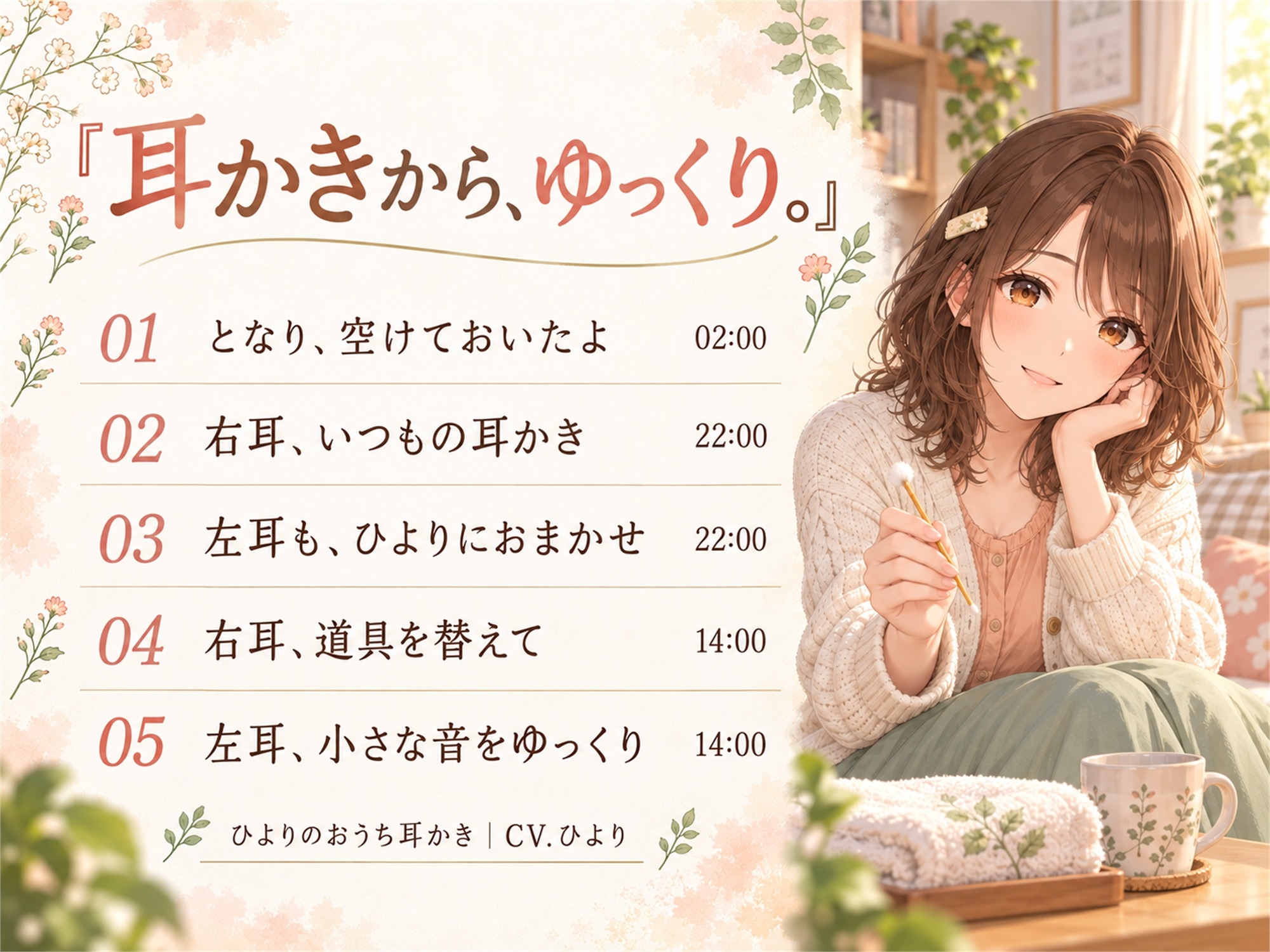 ひよりのおうち耳かき — 休日は、となりでひとやすみ – Preview 3