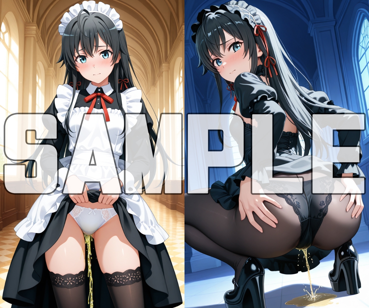 おしっこお漏らしチャレンジ【俺ガ〇ル コスプレ編】