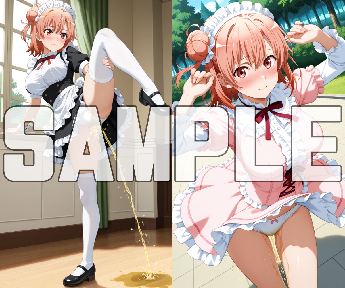 おしっこお漏らしチャレンジ【俺ガ〇ル コスプレ編】