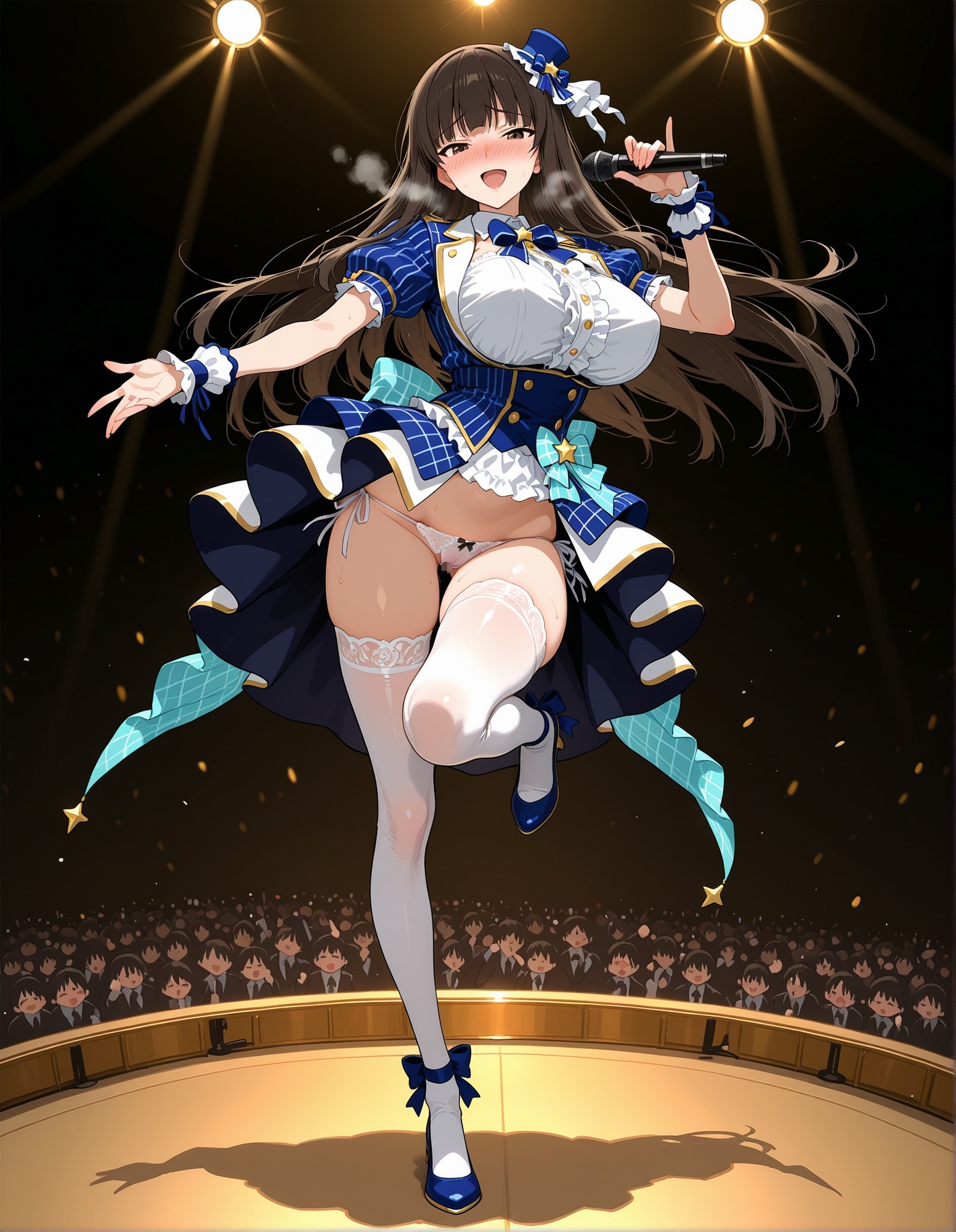 しほママがストリップショーに出演するCG集