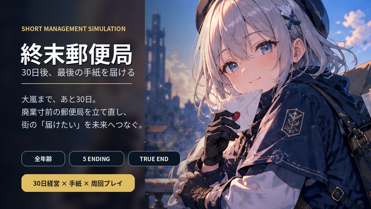 終末郵便局 ～30日後、最後の手紙を届ける～