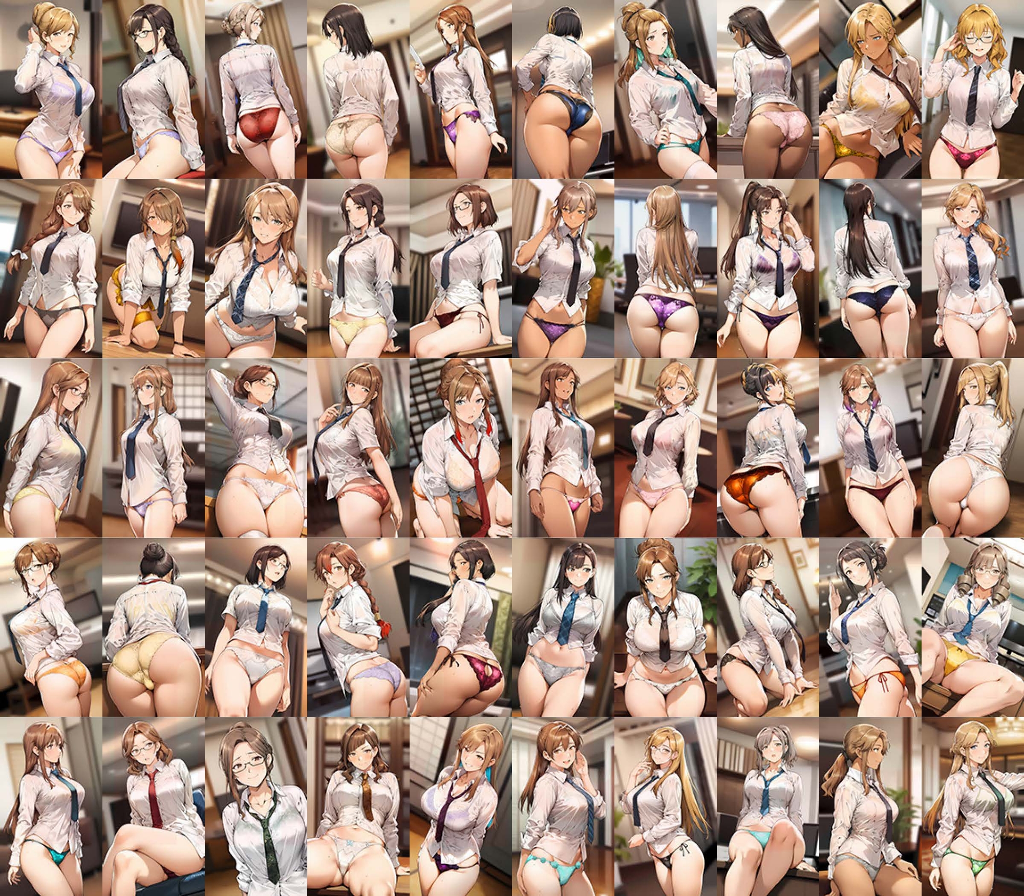 白シャツ美女画像集 4K 相当縦型138枚