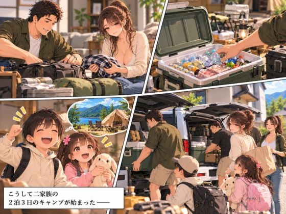 2泊3日の家族キャンプ旅行 前編 〜あの夜、すべてが変わった〜【AIコミック】