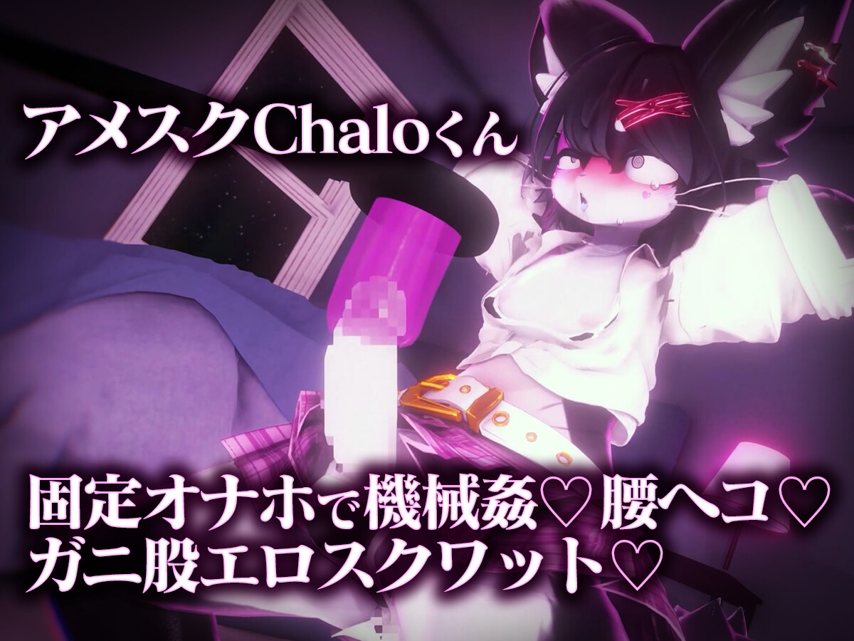 ケモショタChaloくん逆バニー&アメスク搾精エロアニメ7本セット