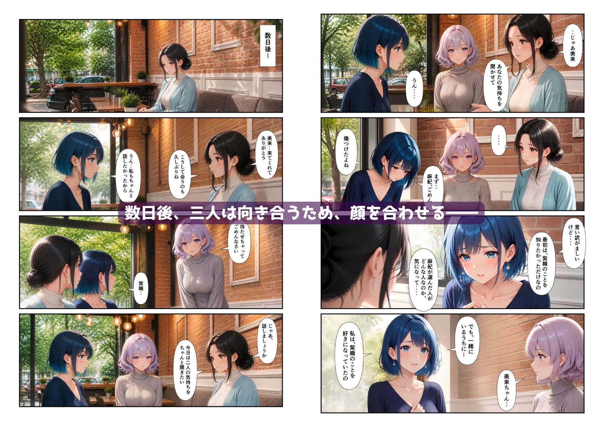 「百合・トライアングル3」～三人が選んだ恋のかたち～