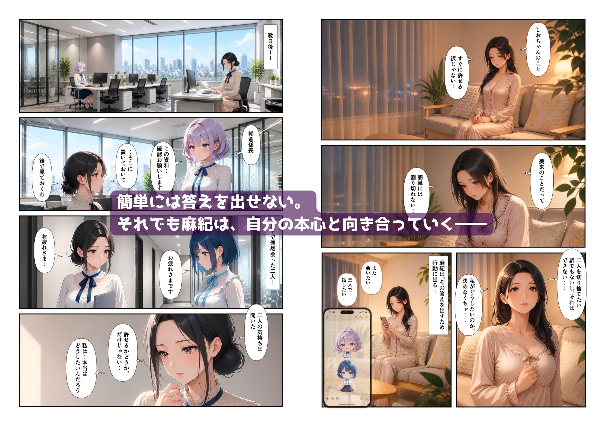 「百合・トライアングル3」～三人が選んだ恋のかたち～