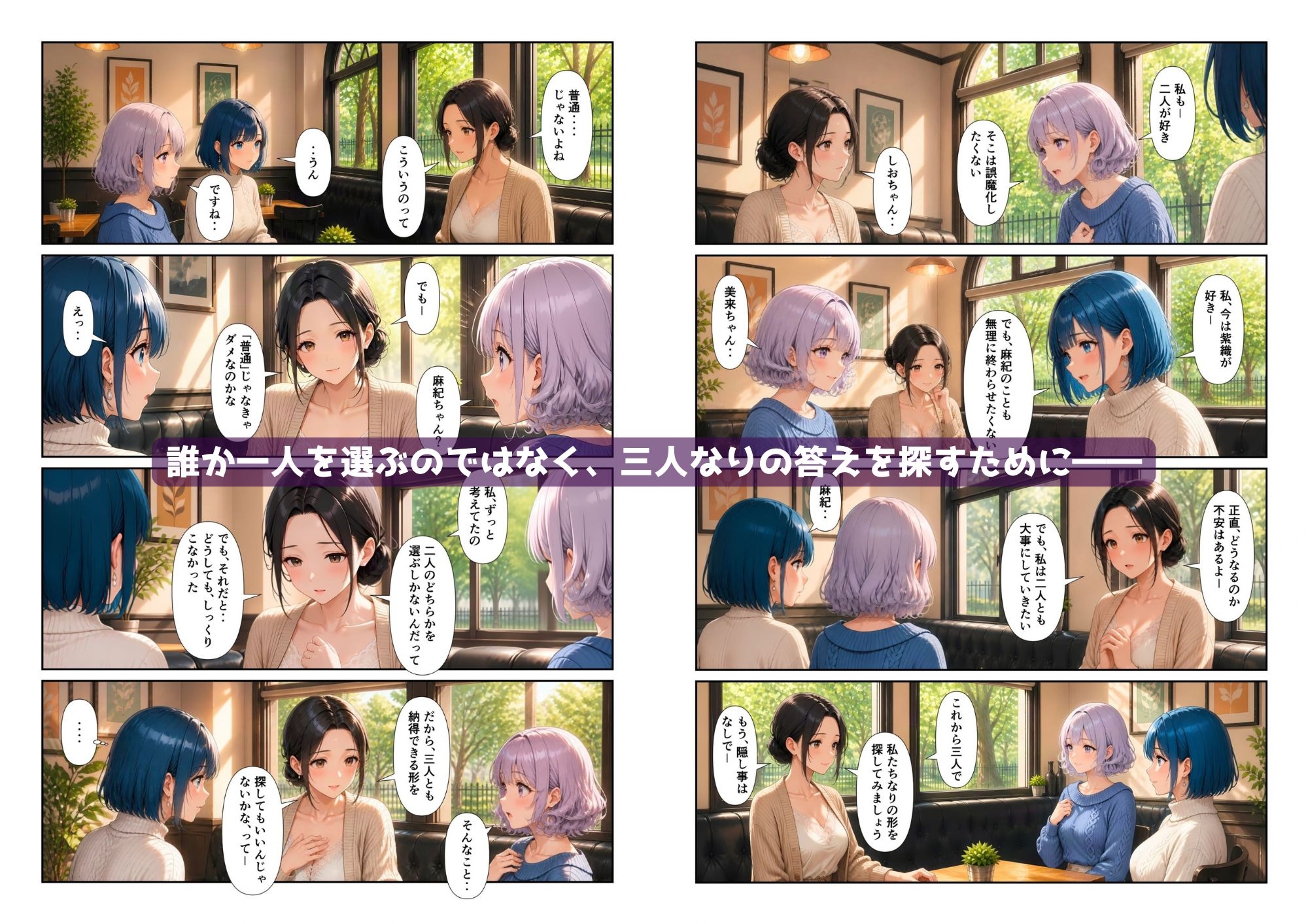 「百合・トライアングル3」～三人が選んだ恋のかたち～
