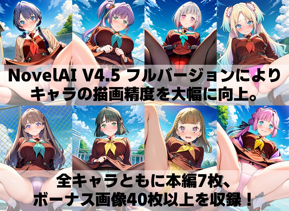スクールアイドル下着チェックV4.5【女学院編・part1】