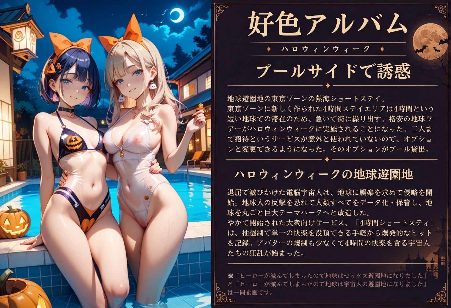 好色アルバム プールサイドで誘惑