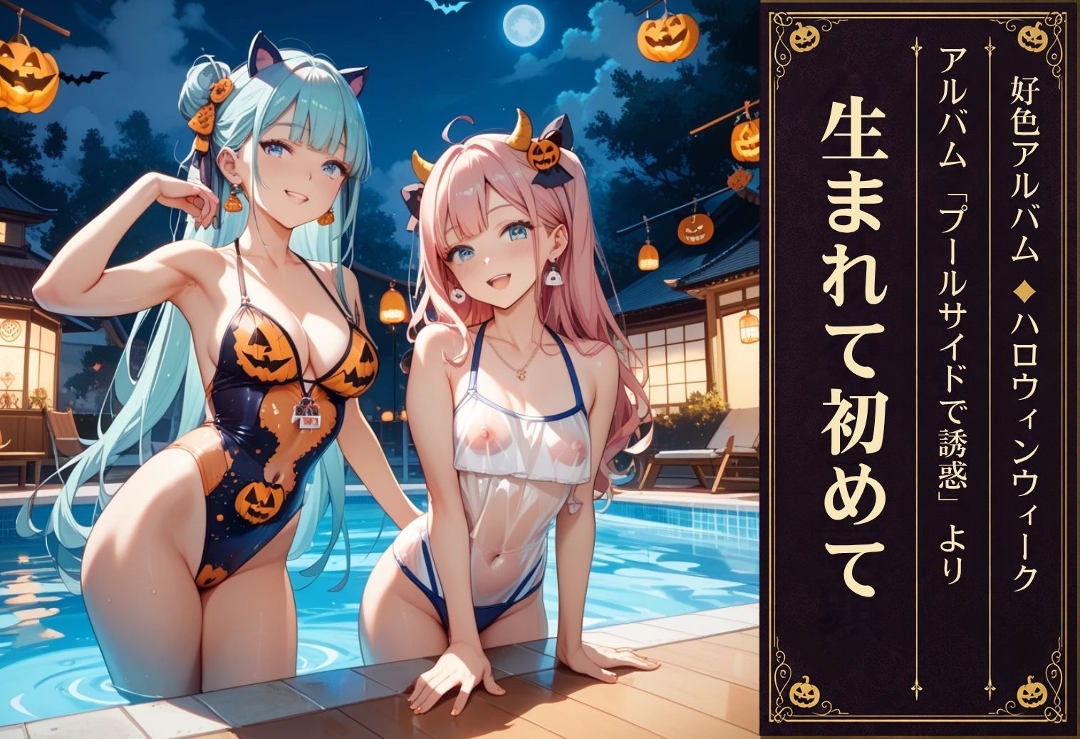 好色アルバム プールサイドで誘惑