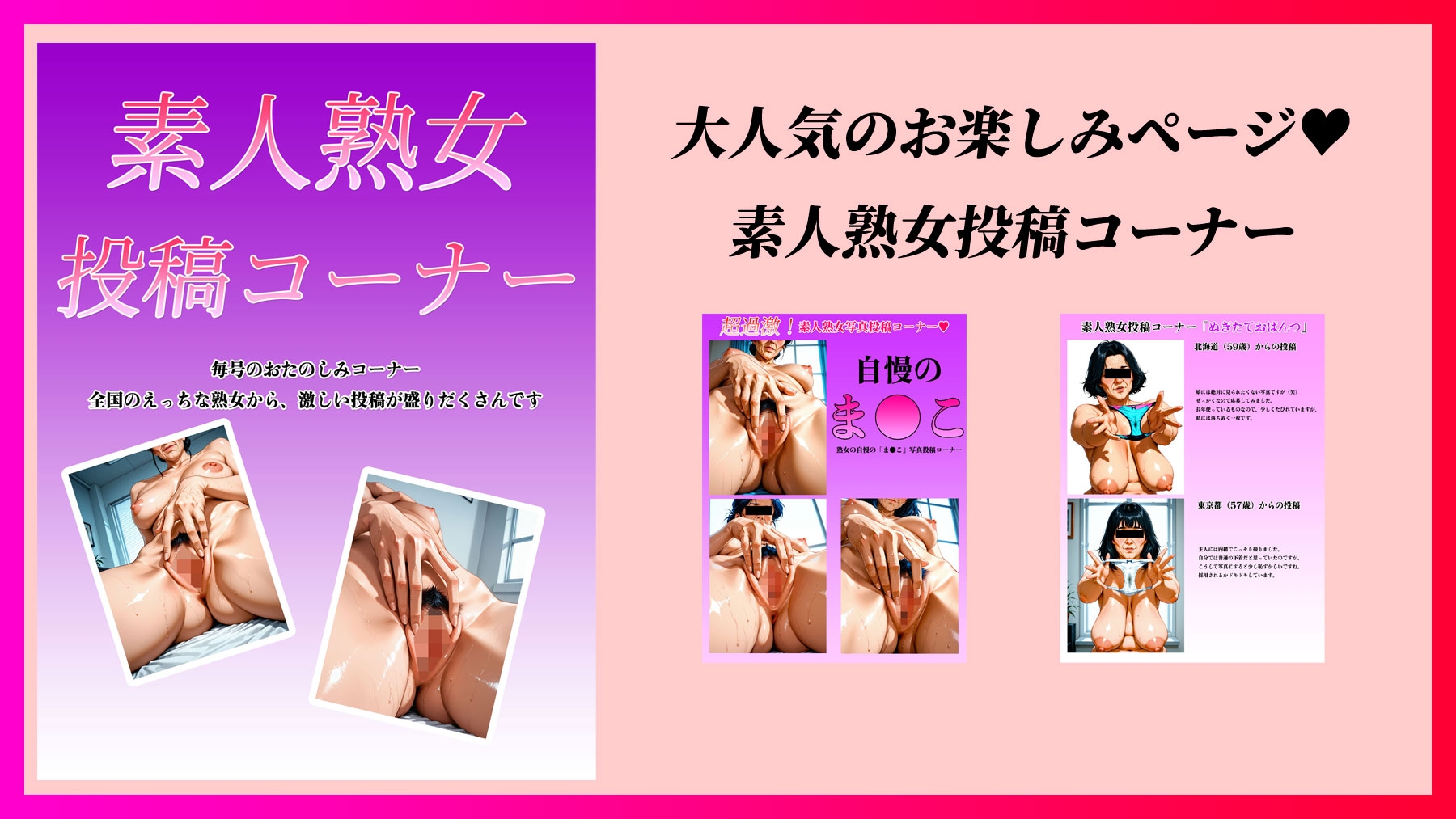 秘密のAI発情熟女クラブ Secret AI MILF 創刊号 – Preview 3