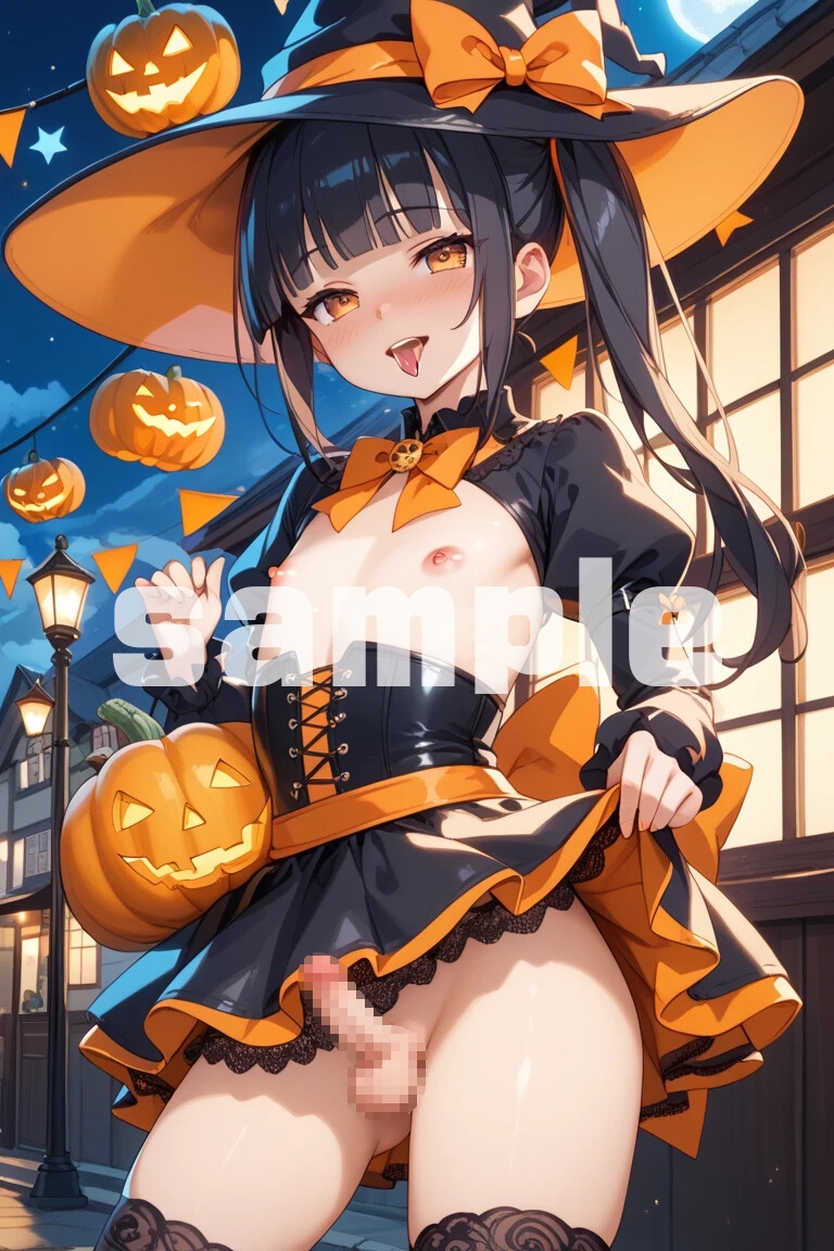 男の娘たちの露出ハロウィン～裸になっていたずらしちゃうぞ！～