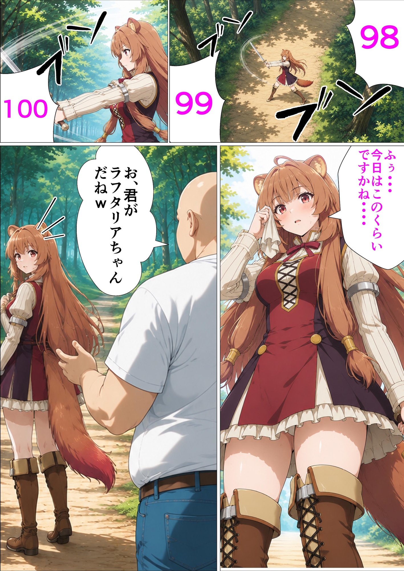 盾の勇者といじられた彼女たち