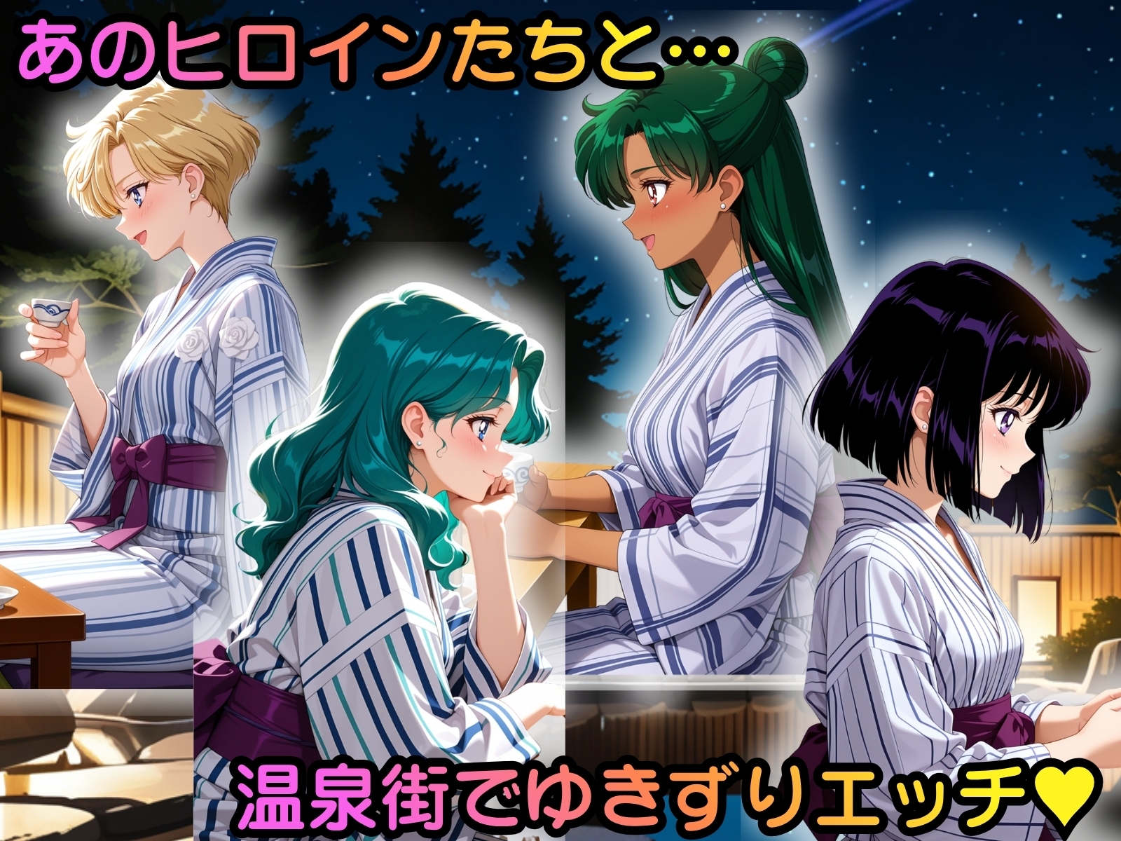 ヒロイン温泉街ゆきずりエッチ 美少女戦士セーラ●ムーン編その3 – Preview 2