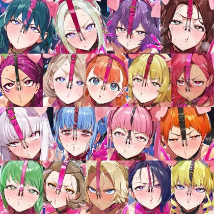 ファイ●ーエムブ●ム風花●月メス豚エロイラスト集
