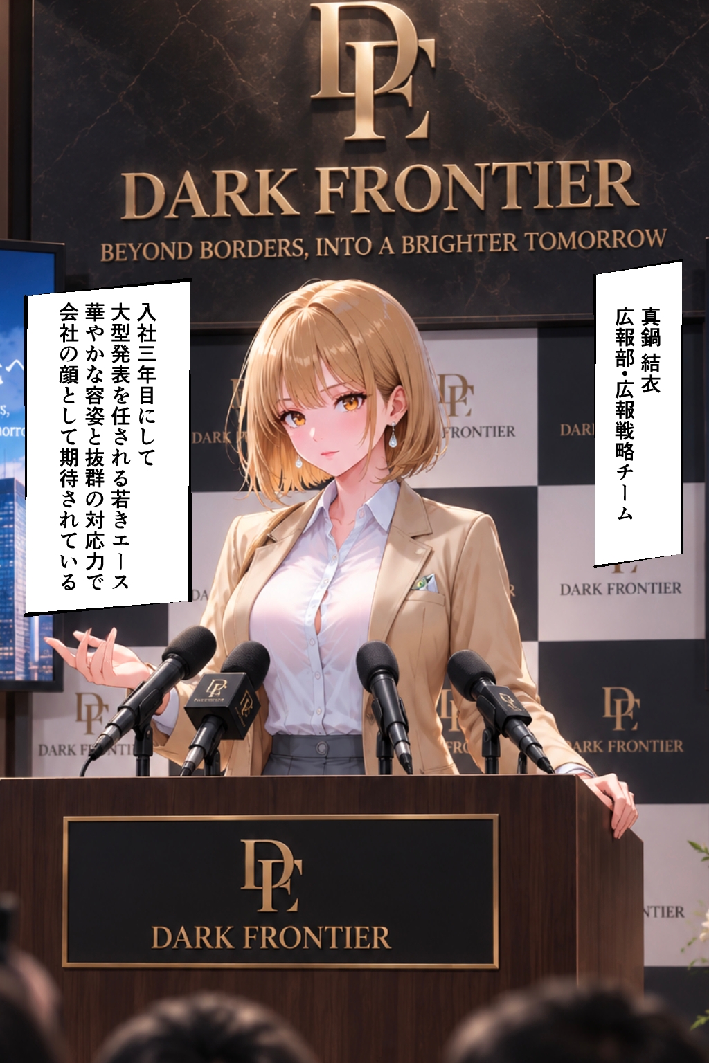 社内NTR調教彼女を奪い極上のメスに仕立てたげる 真鍋結衣編