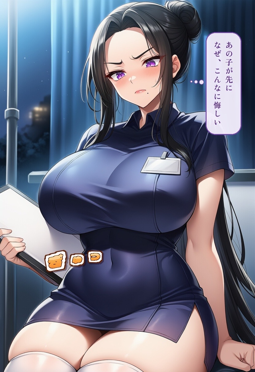 担当ナースの姉妹が、退院までに俺の子を孕もうと張り合ってくる 〜厳しい主任と積極的な新人の子づくり記録〜