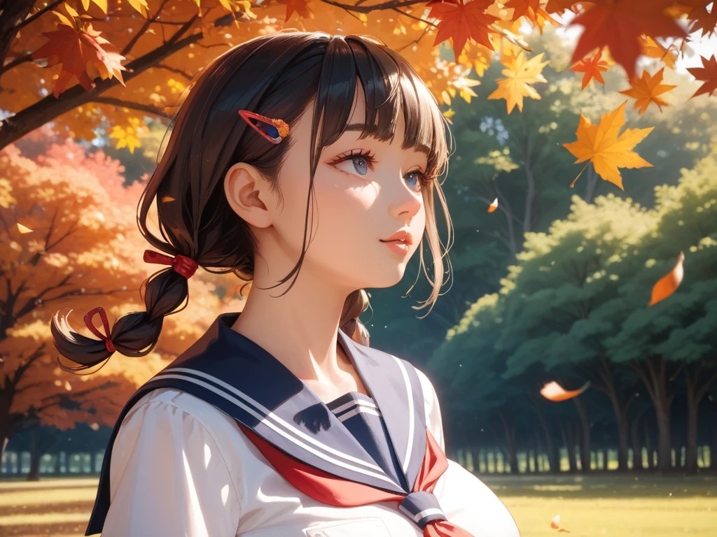白エプロン家政婦と紅葉を楽しむ美女と屋上プレイと雨宿り古民家 – Preview 4