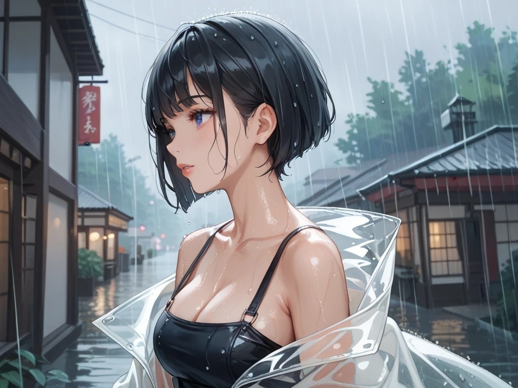 白エプロン家政婦と紅葉を楽しむ美女と屋上プレイと雨宿り古民家 – Preview 10