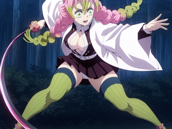 甘露◯蜜璃パンチラCG集(全100枚)+簡易パンチラアニメ10本セット_model2
