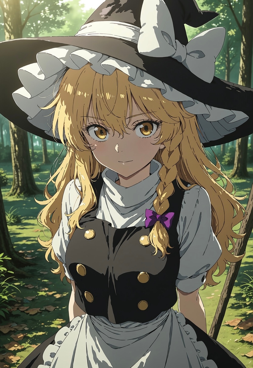 霧雨魔理沙と森の触手植物 – Preview 2