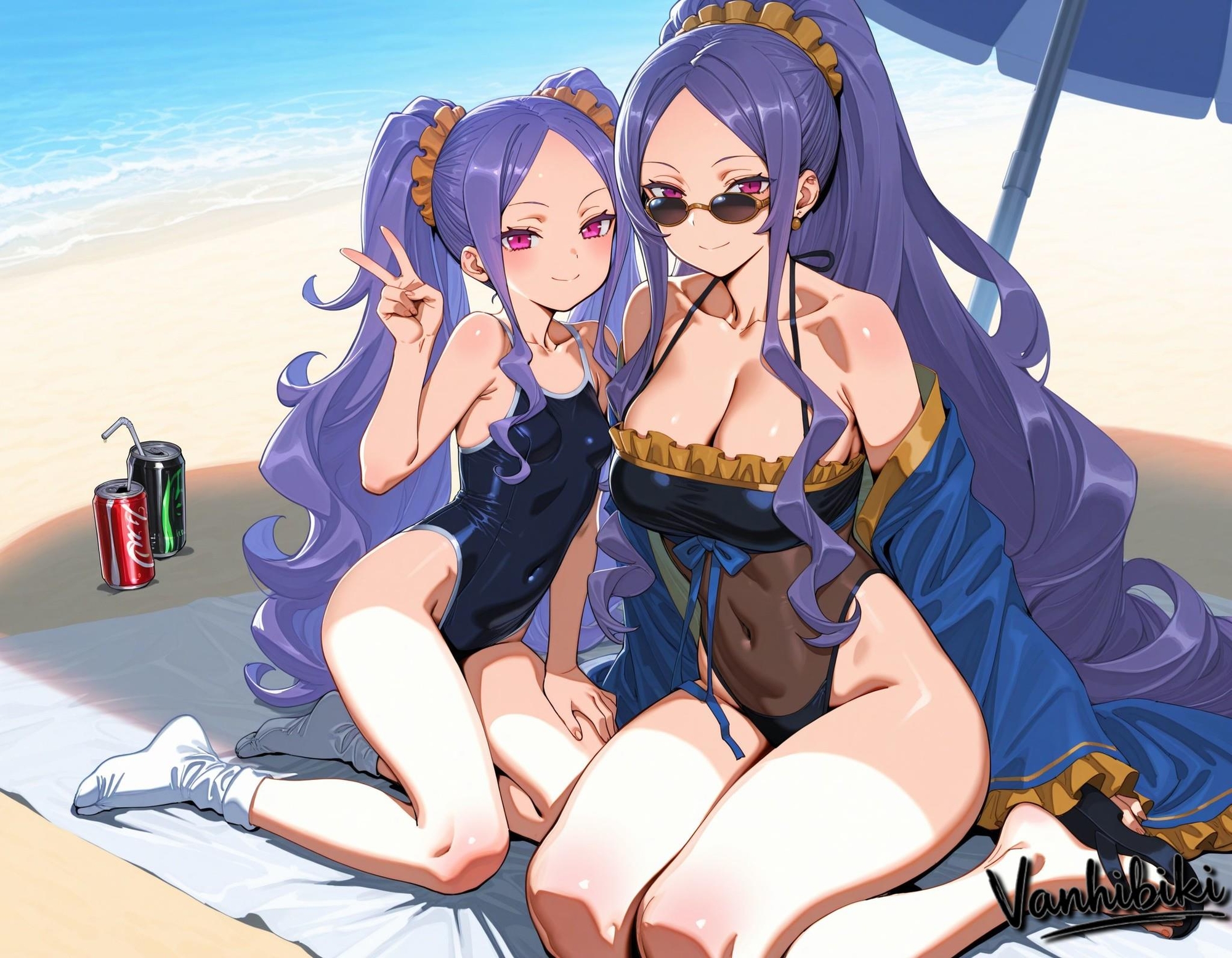 Van hibiki Fate「母娘姉妹」同人作品集Doujin Collection #01