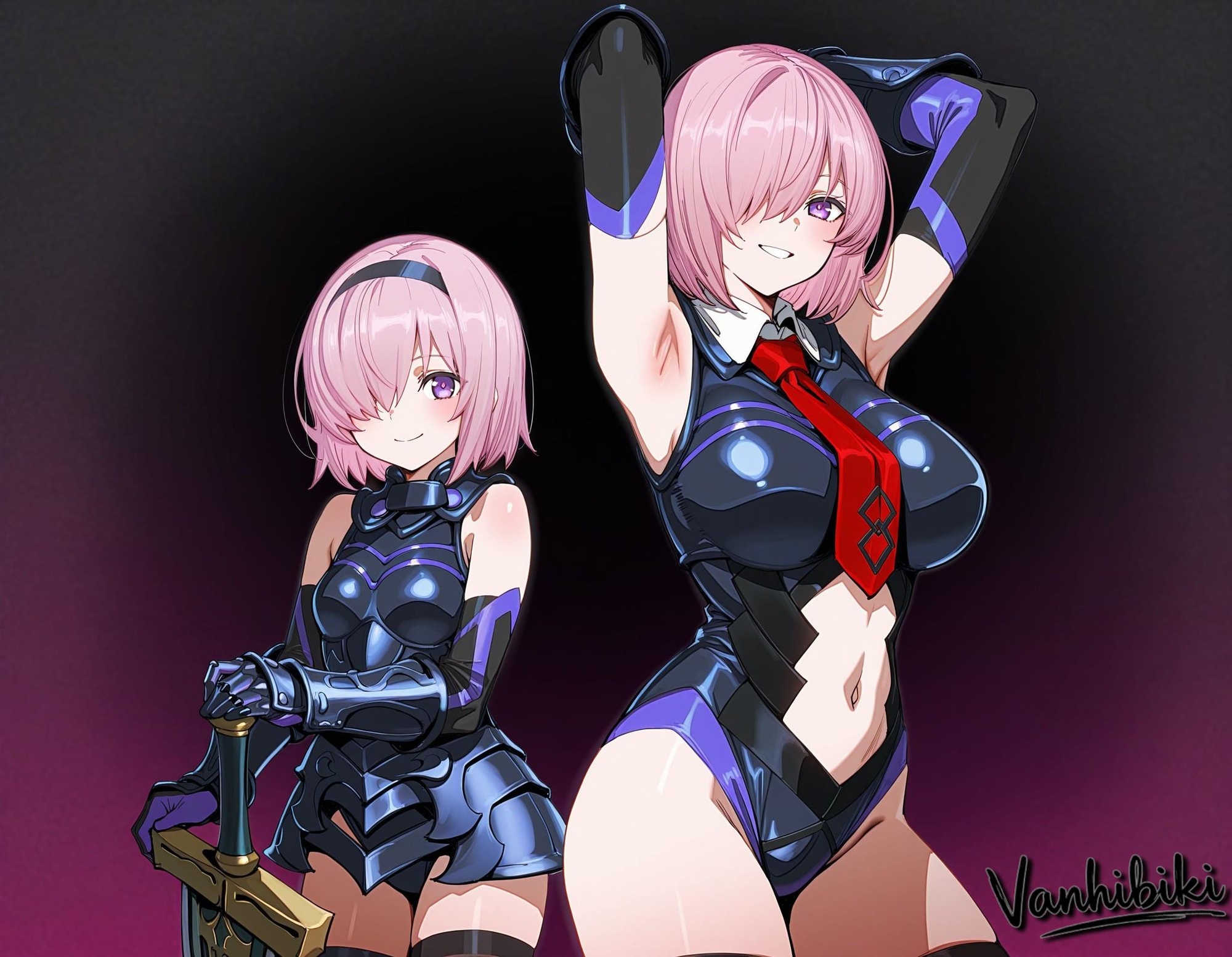 Van hibiki Fate「母娘姉妹」同人作品集Doujin Collection #01