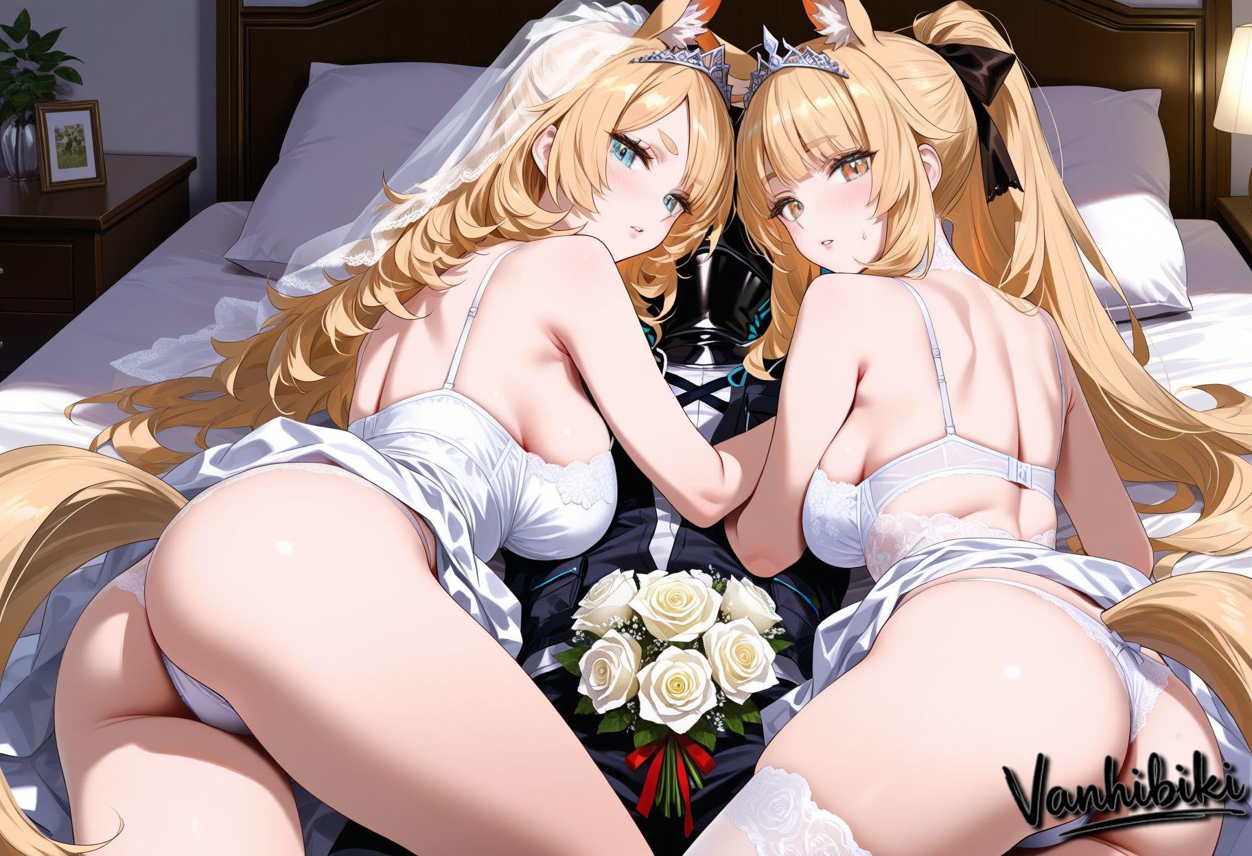 Vanhibiki アー◯ナイツ明日方◯Ar◯nights「母娘・姉妹」「母女姐妹」「Mother-Daughter-Sister-Sister」同人作品集Doujin Collection#01