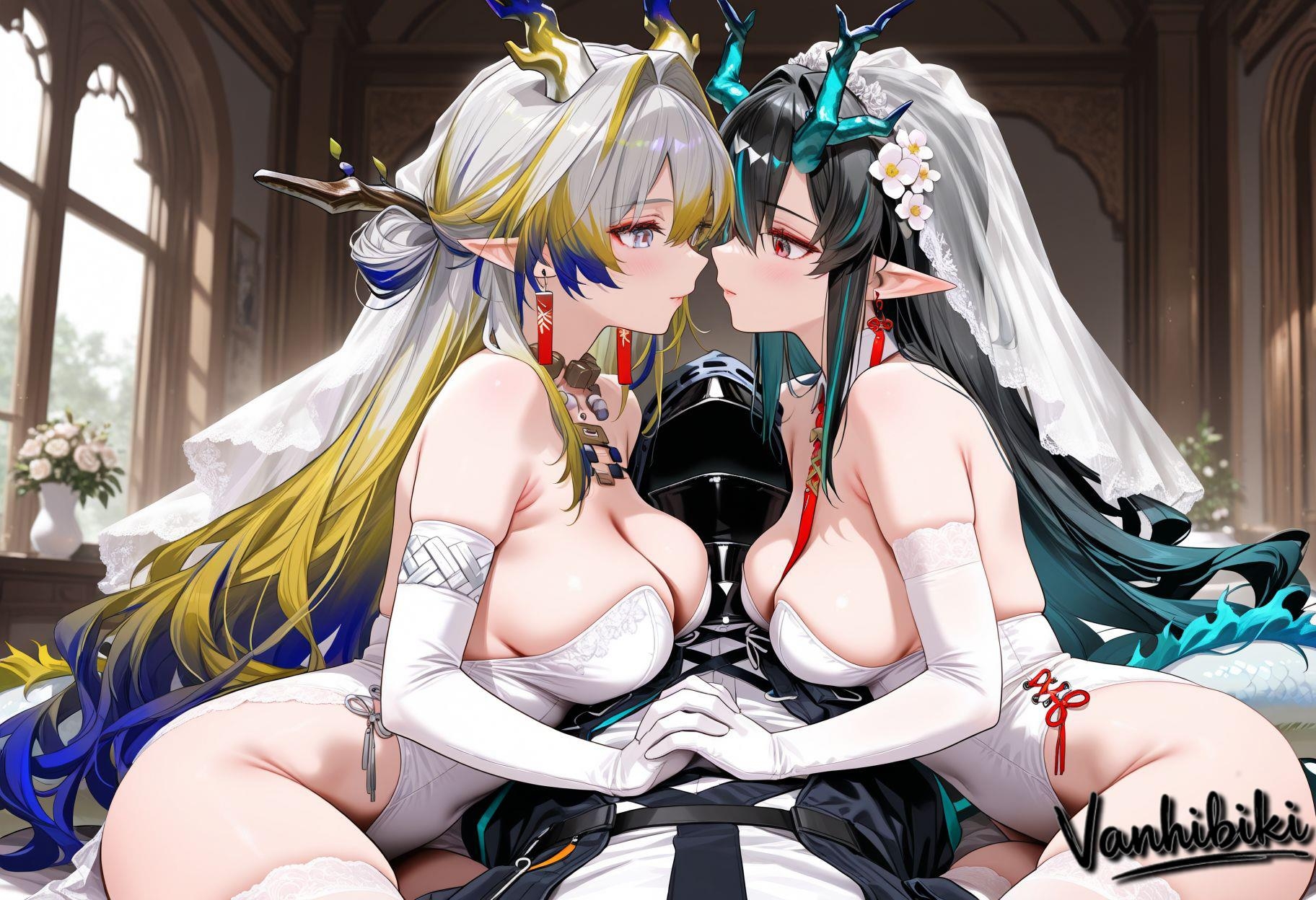 Vanhibiki アー◯ナイツ明日方◯Ar◯nights「母娘・姉妹」「母女姐妹」「Mother-Daughter-Sister-Sister」同人作品集Doujin Collection#01