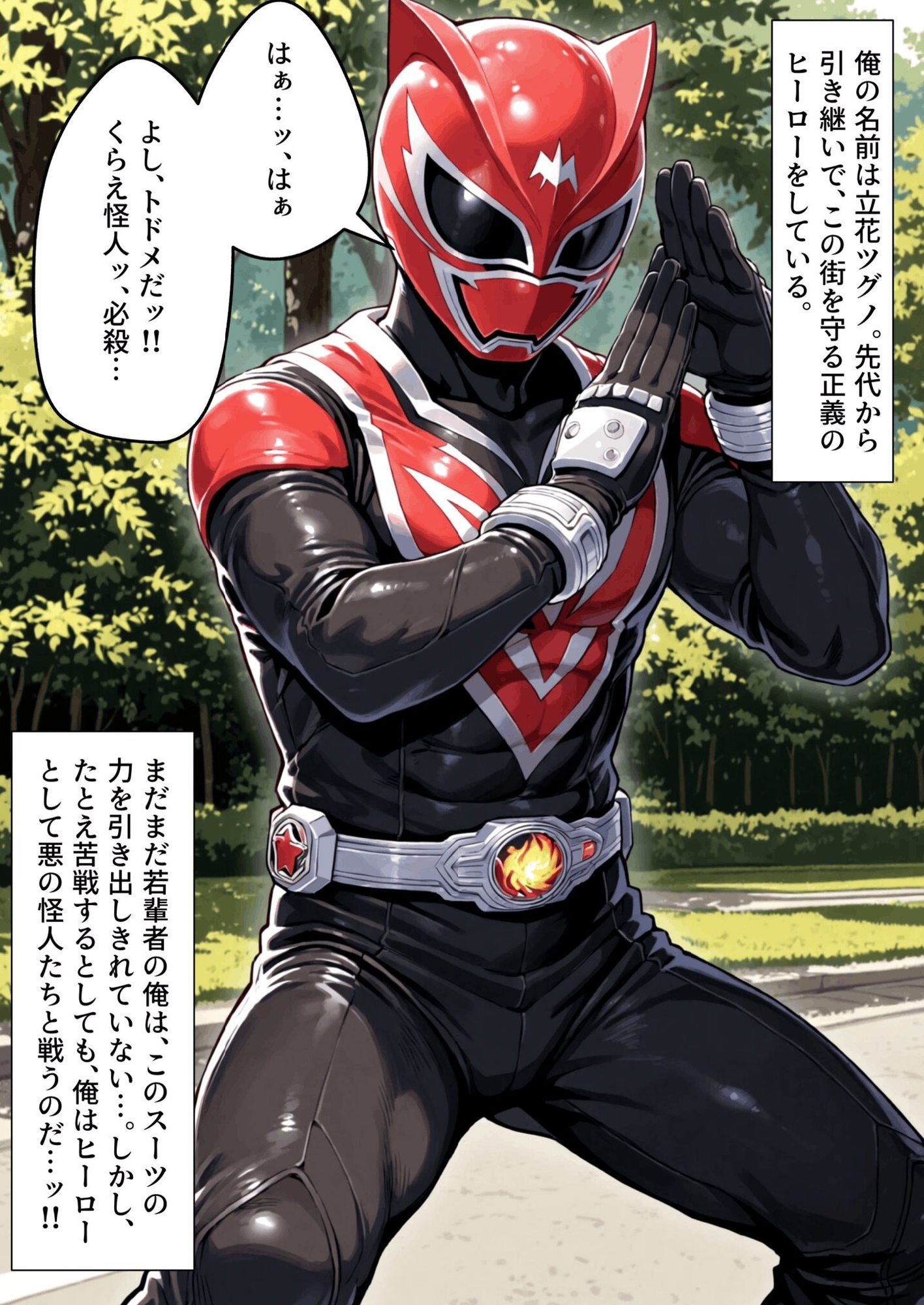 【乗っ取り】正義のヒーローがクソザコ怪人ボディにぶち込まれ…